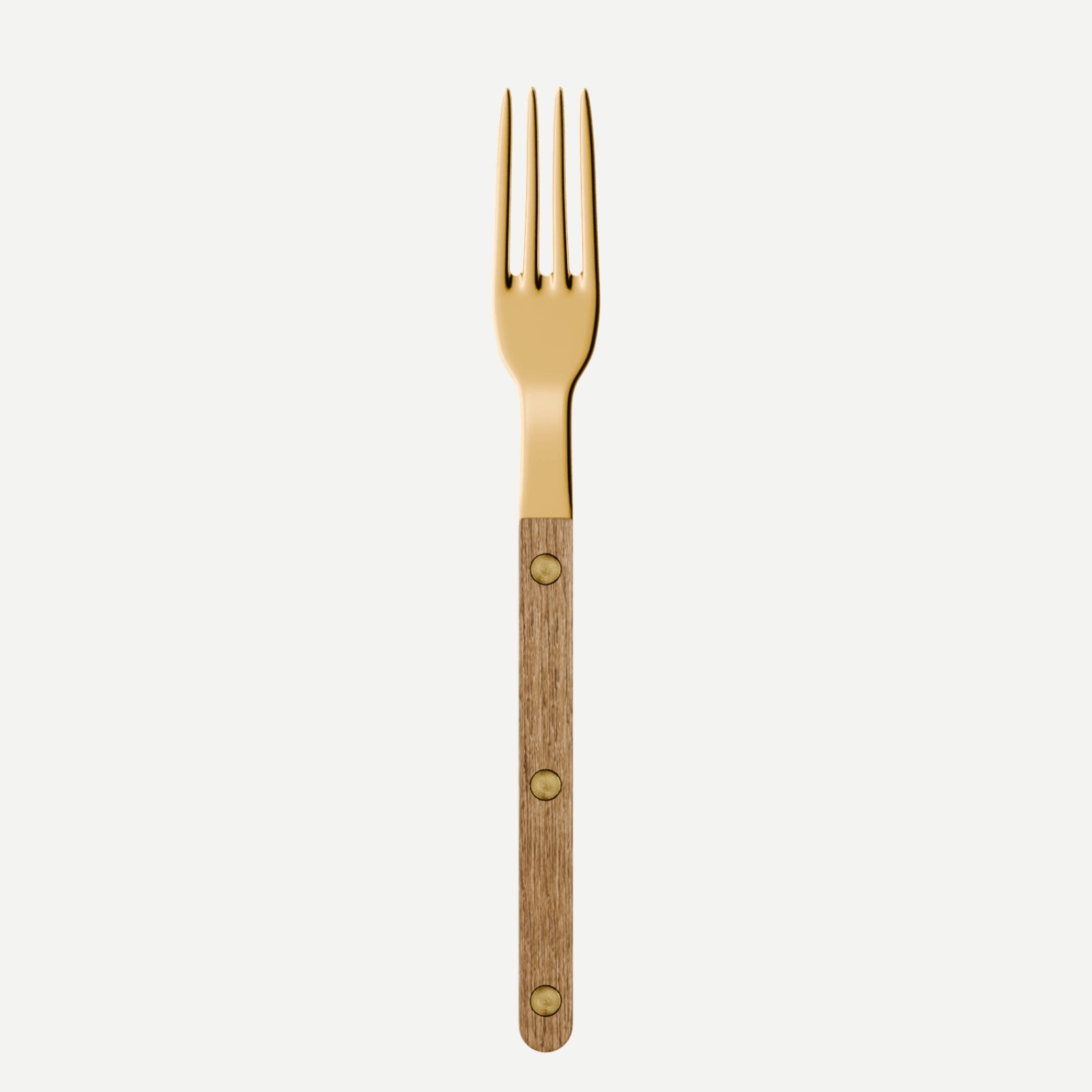 Bistrot Gold Teak, Teak - Small fork