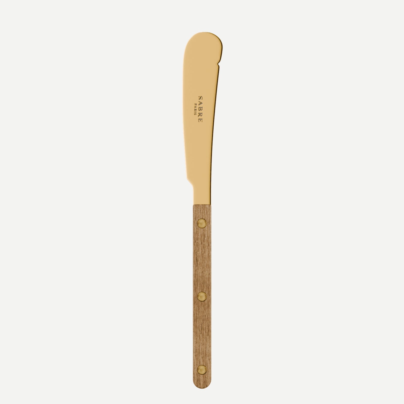 Bistrot Gold Teak, Teak - Butter knife