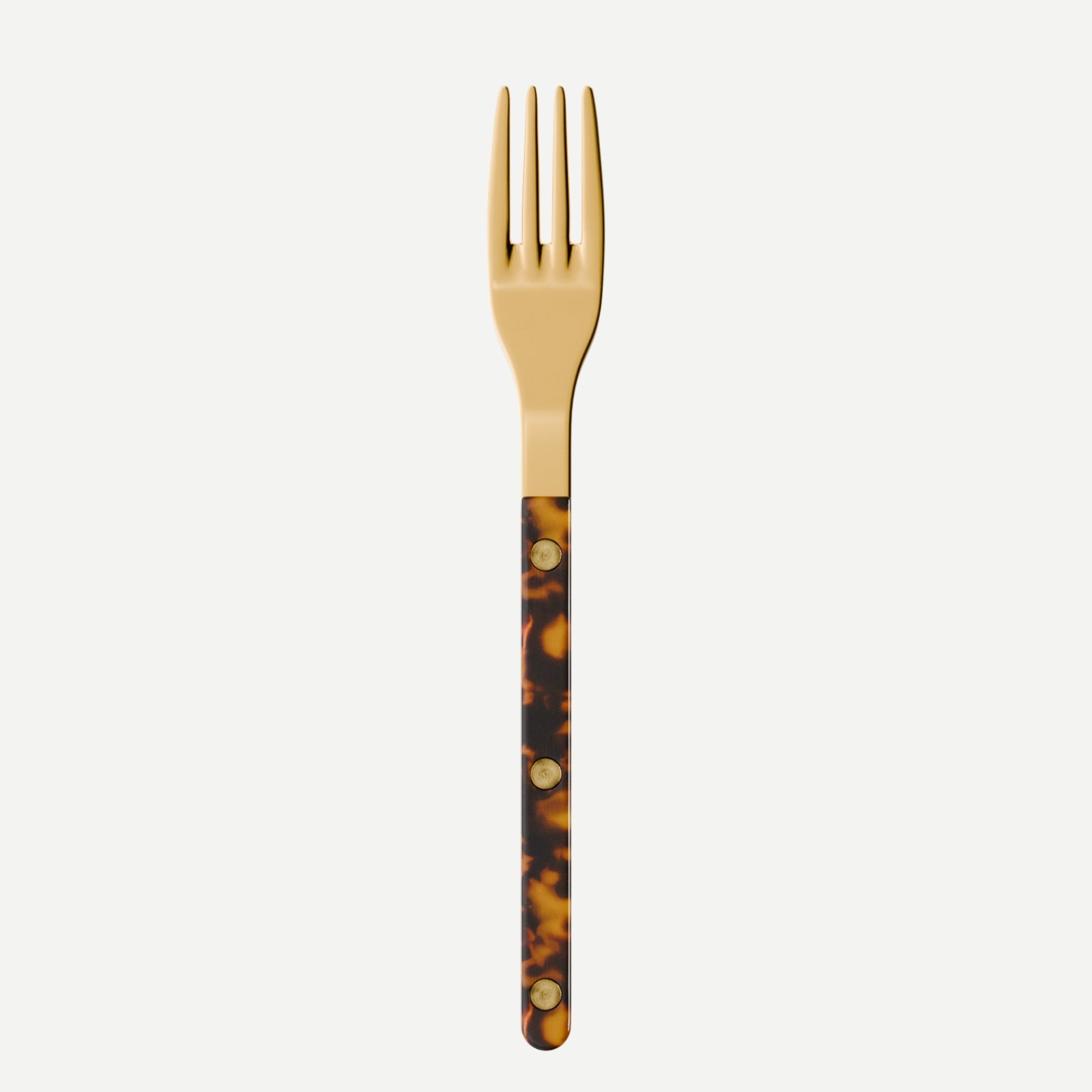 Bistrot Gold Tortoise, Faux Tortoise - Salad fork