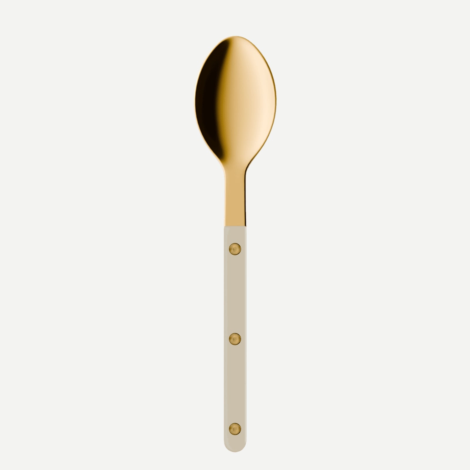 Bistrot Gold Solid, Light kaki - Soup spoon