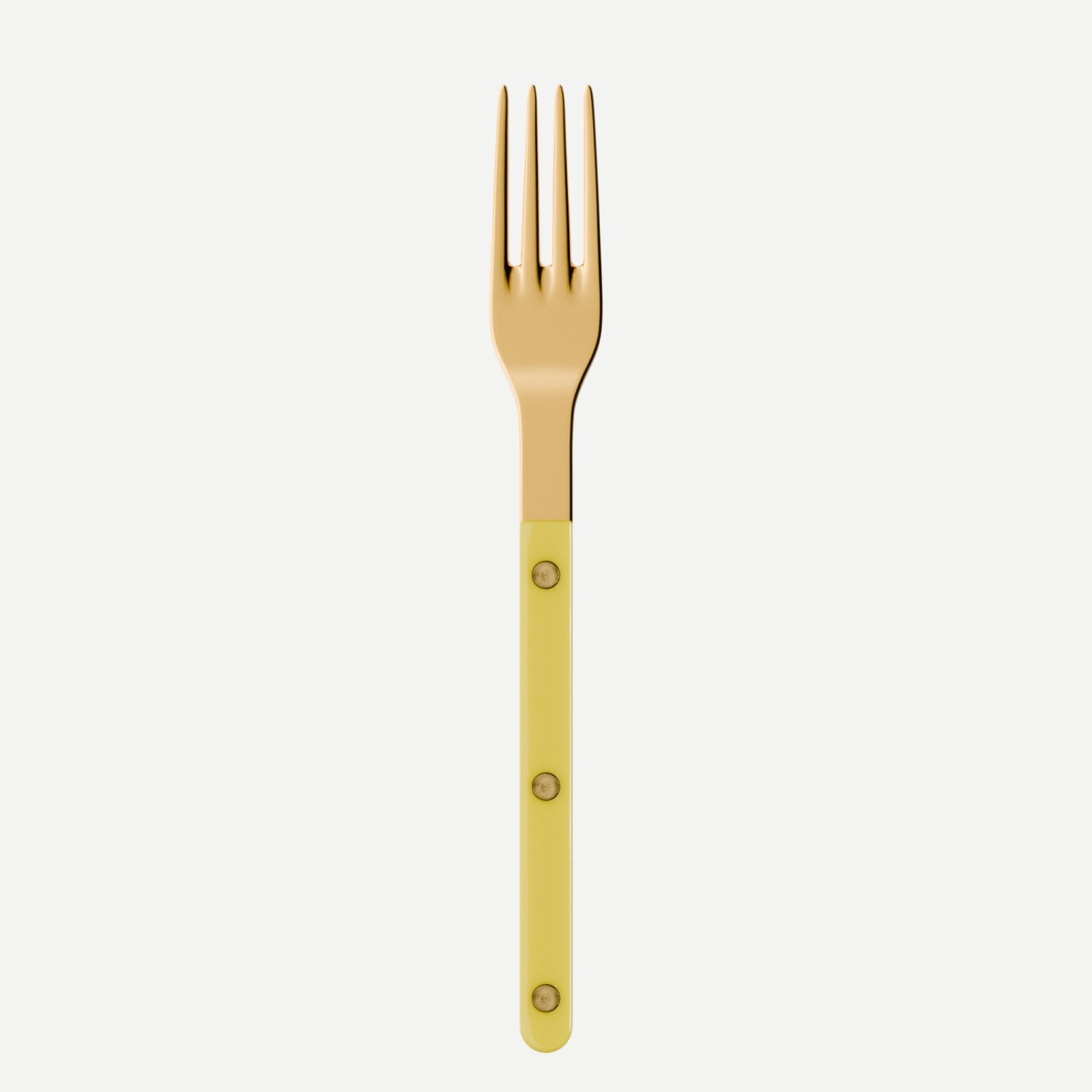 Bistrot Gold Solid, Yellow - Dinner fork