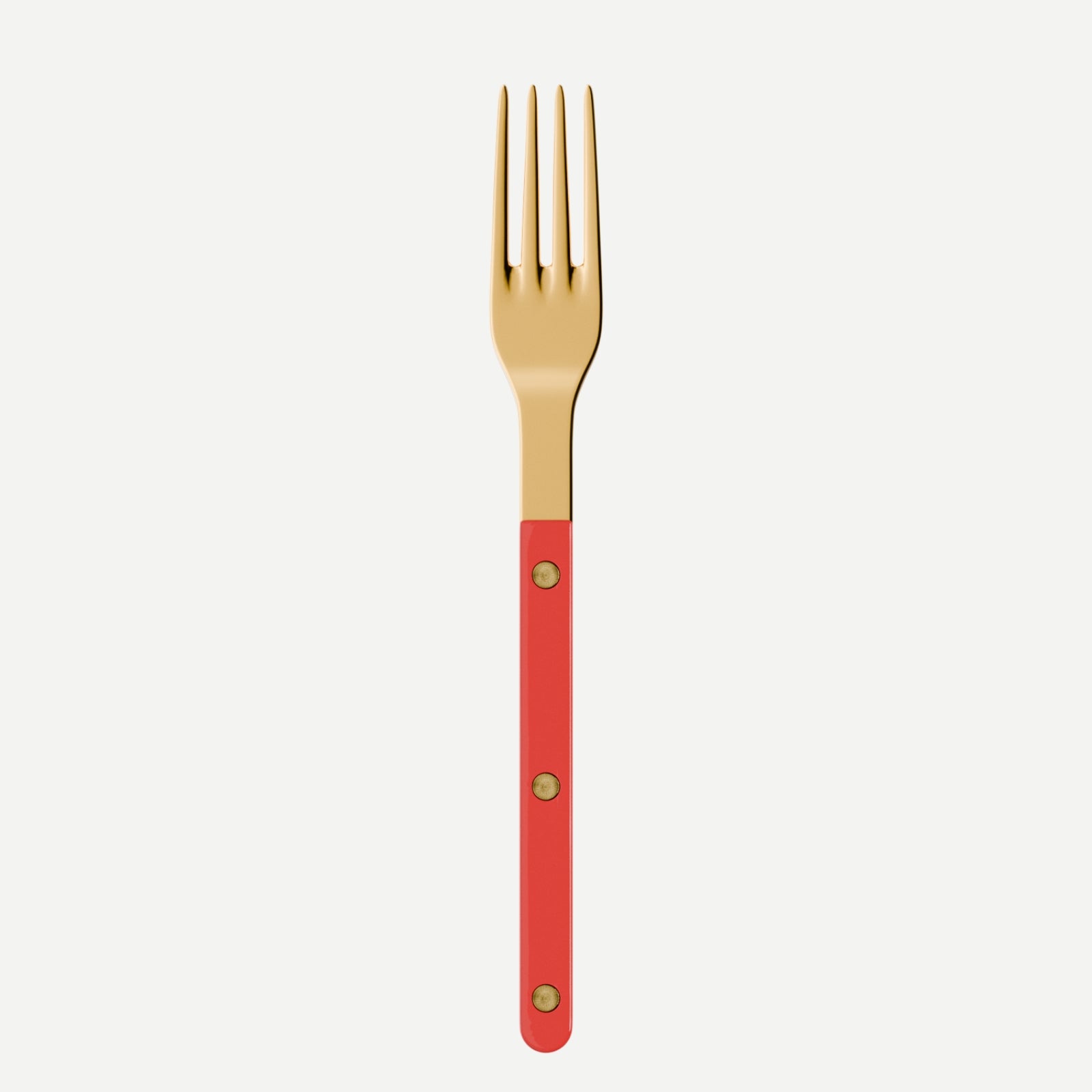 Bistrot Gold Solid, Red - Dinner fork