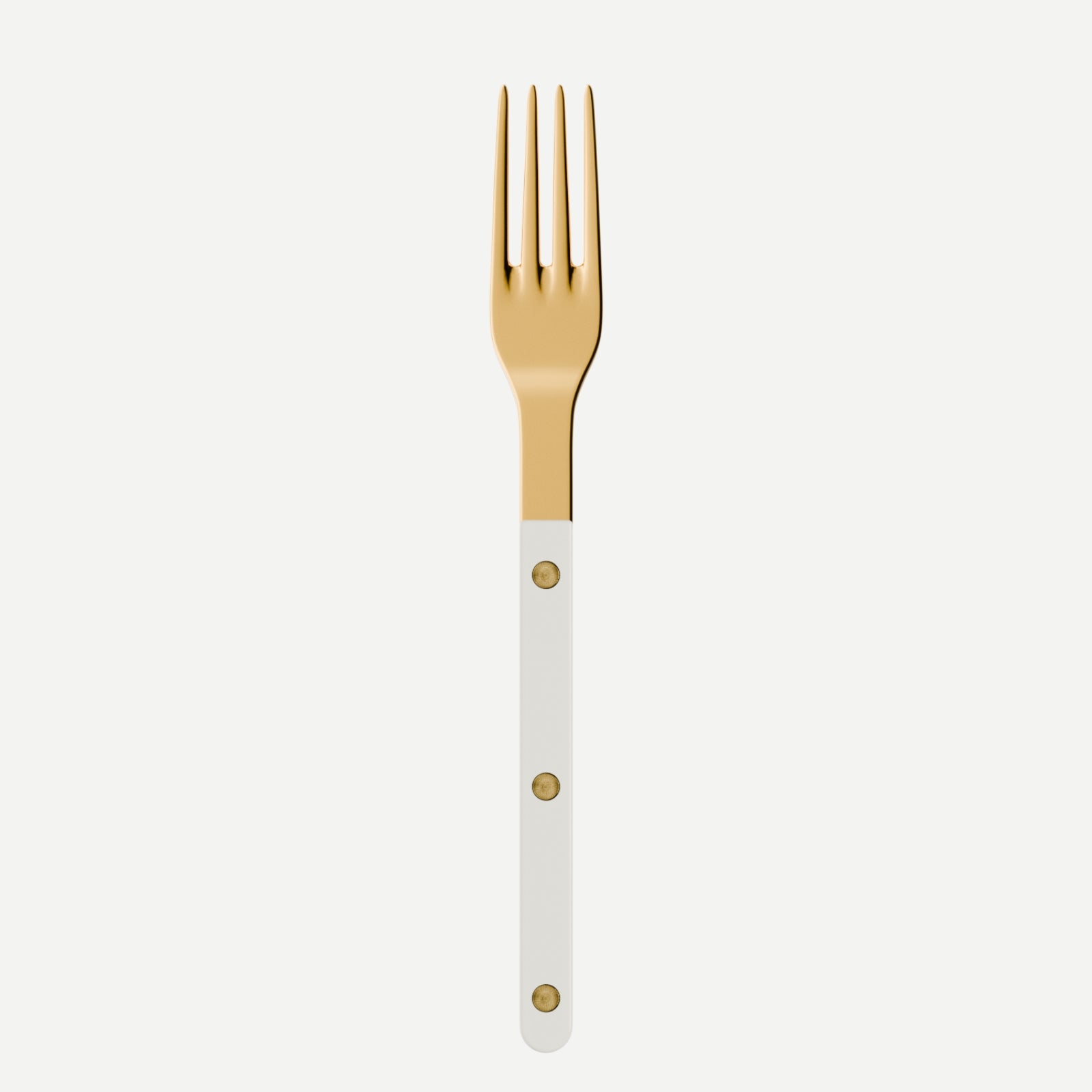 Bistrot Gold Solid, White - Dinner fork