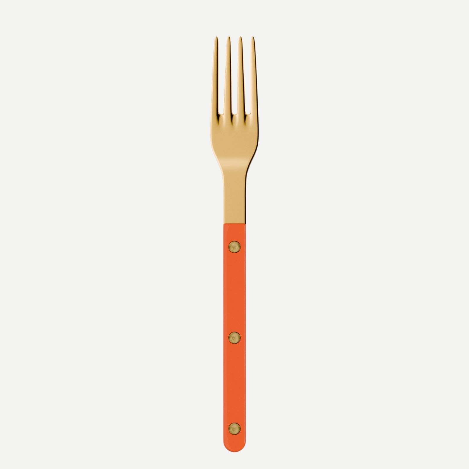 Bistrot Gold Solid, Orange - Dinner fork