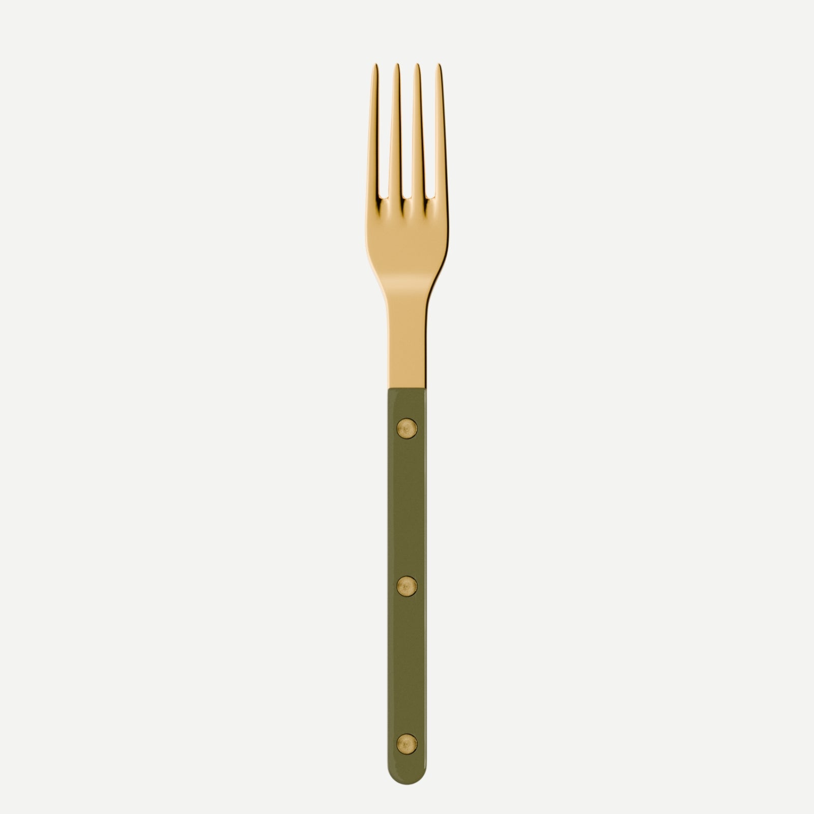 Bistrot Gold Solid, Green fern - Dinner fork