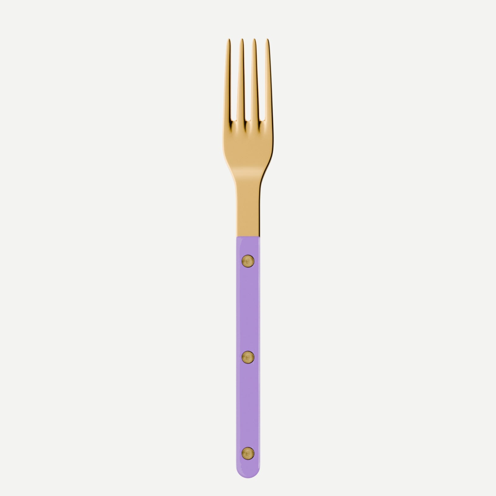 Fourchette de table Bistrot Gold Solid, violette