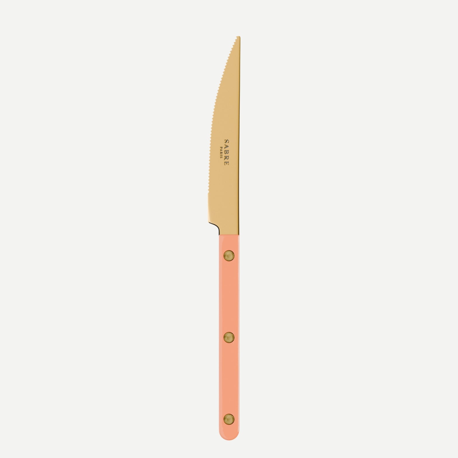 Bistrot Gold Solid, Nude Pink - Dinner knife