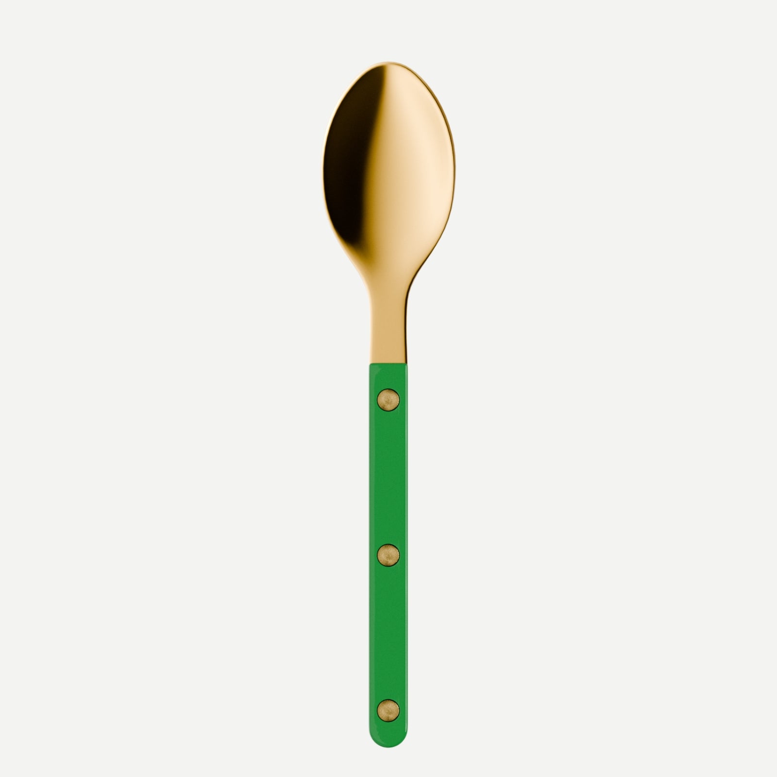 Bistrot Gold Solid, Garden green - Teaspoon