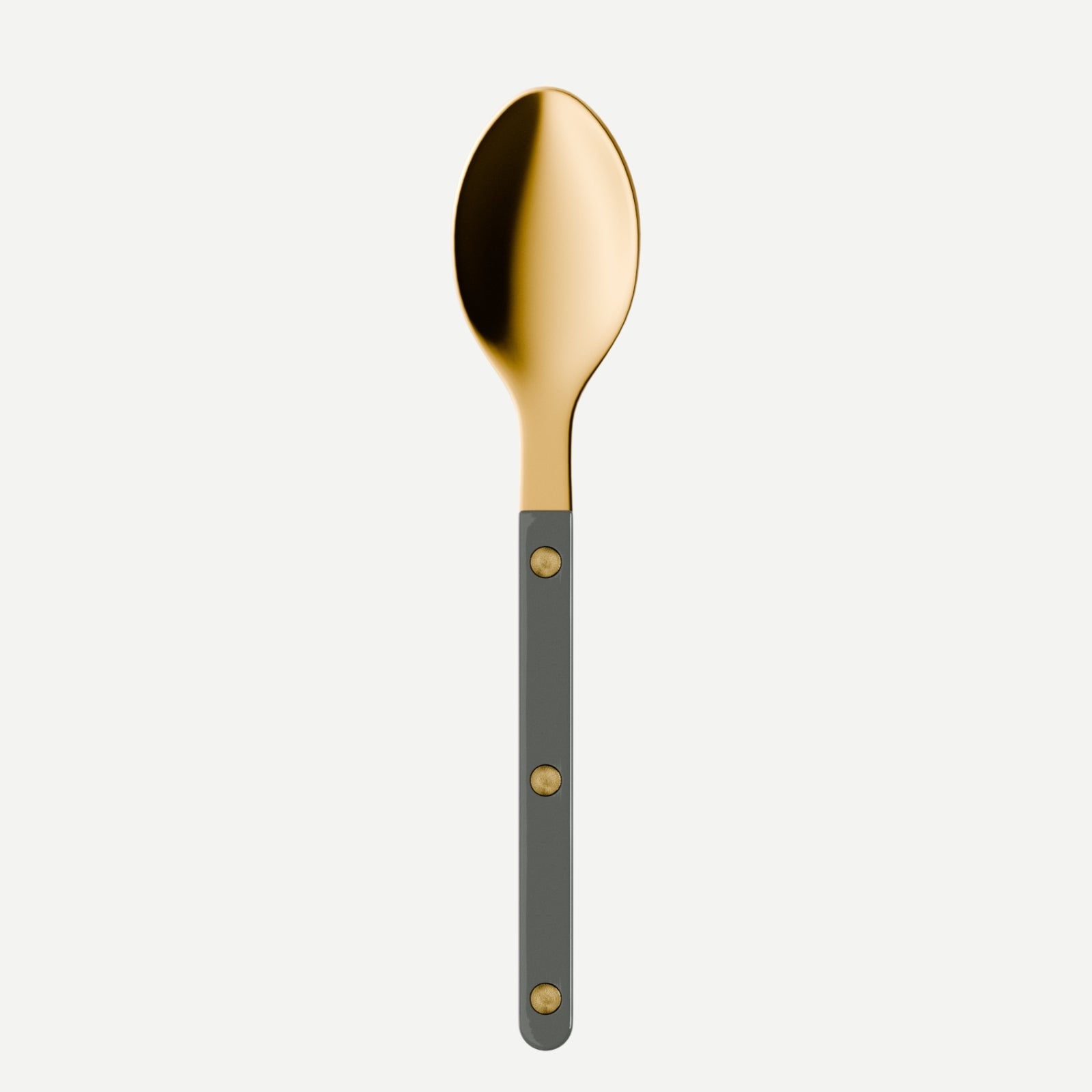 Bistrot Gold Solid, Dark grey - Teaspoon