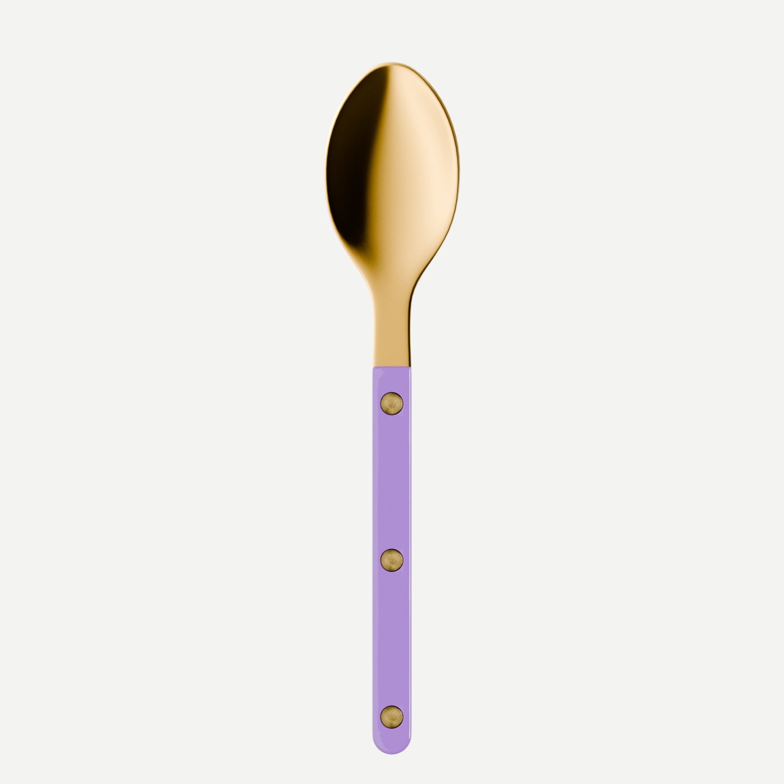 Bistrot Gold Solid, Purple - Teaspoon