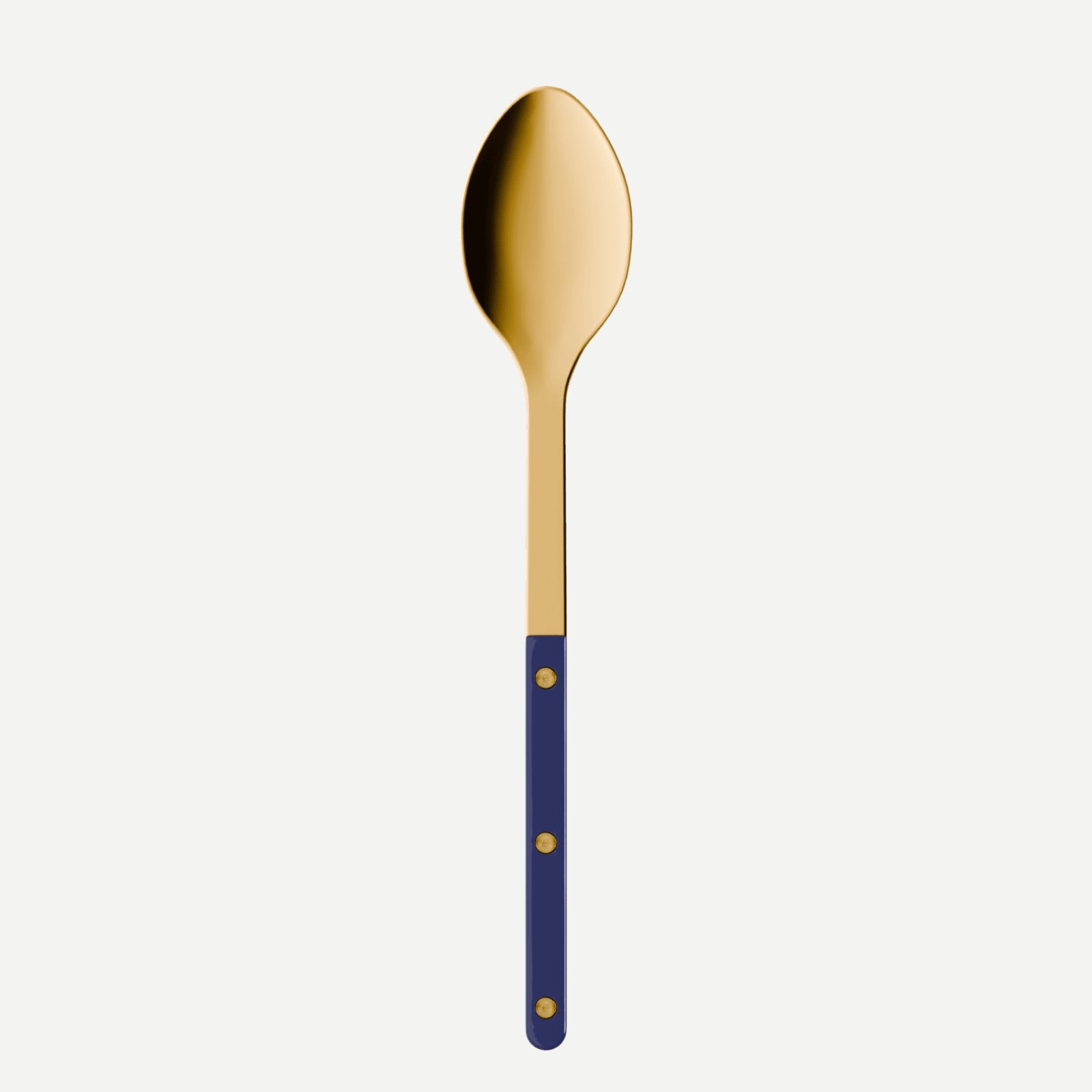 Bistrot Gold Solid, Navy blue - Serving spoon