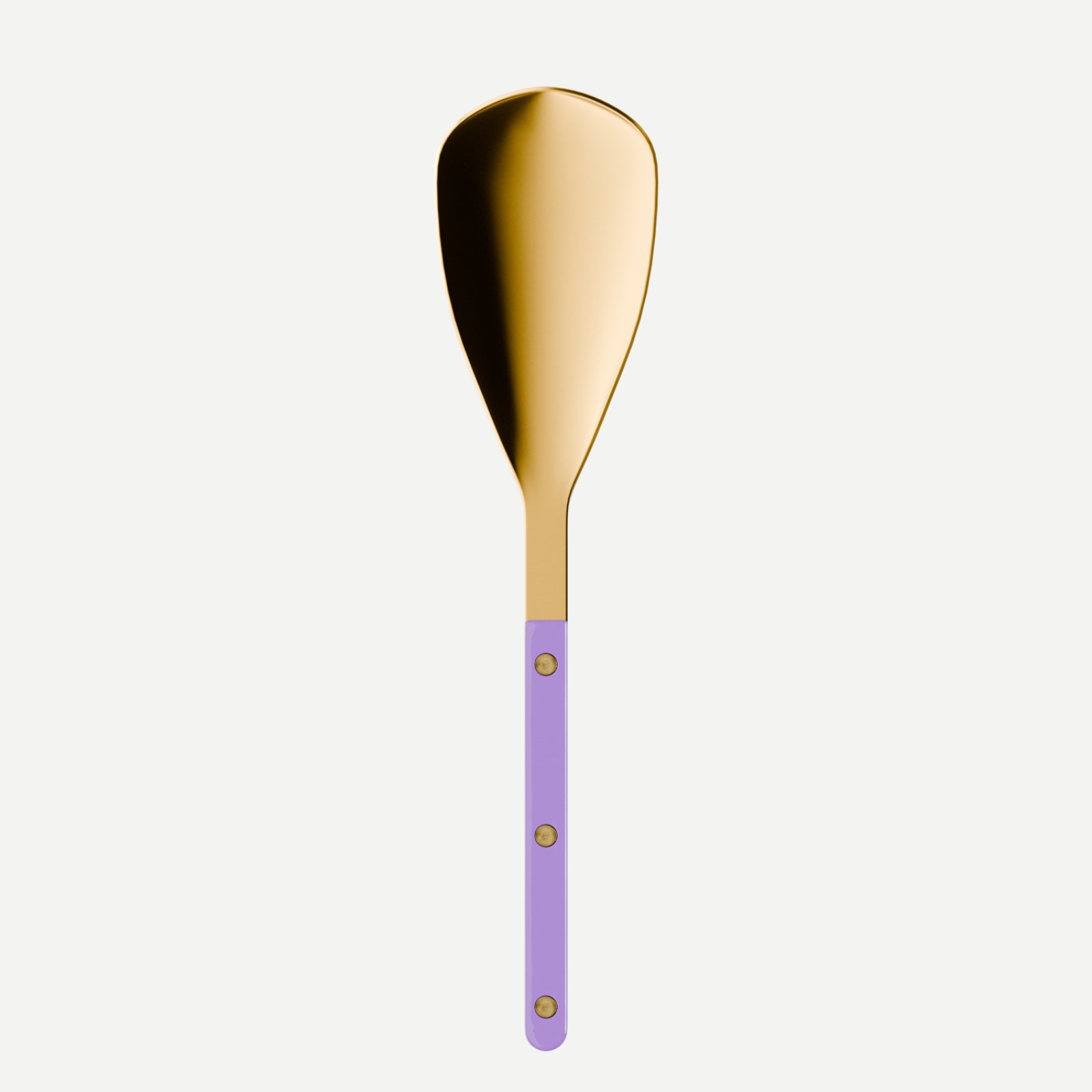 Bistrot Gold Solid, Purple - Rice spoon