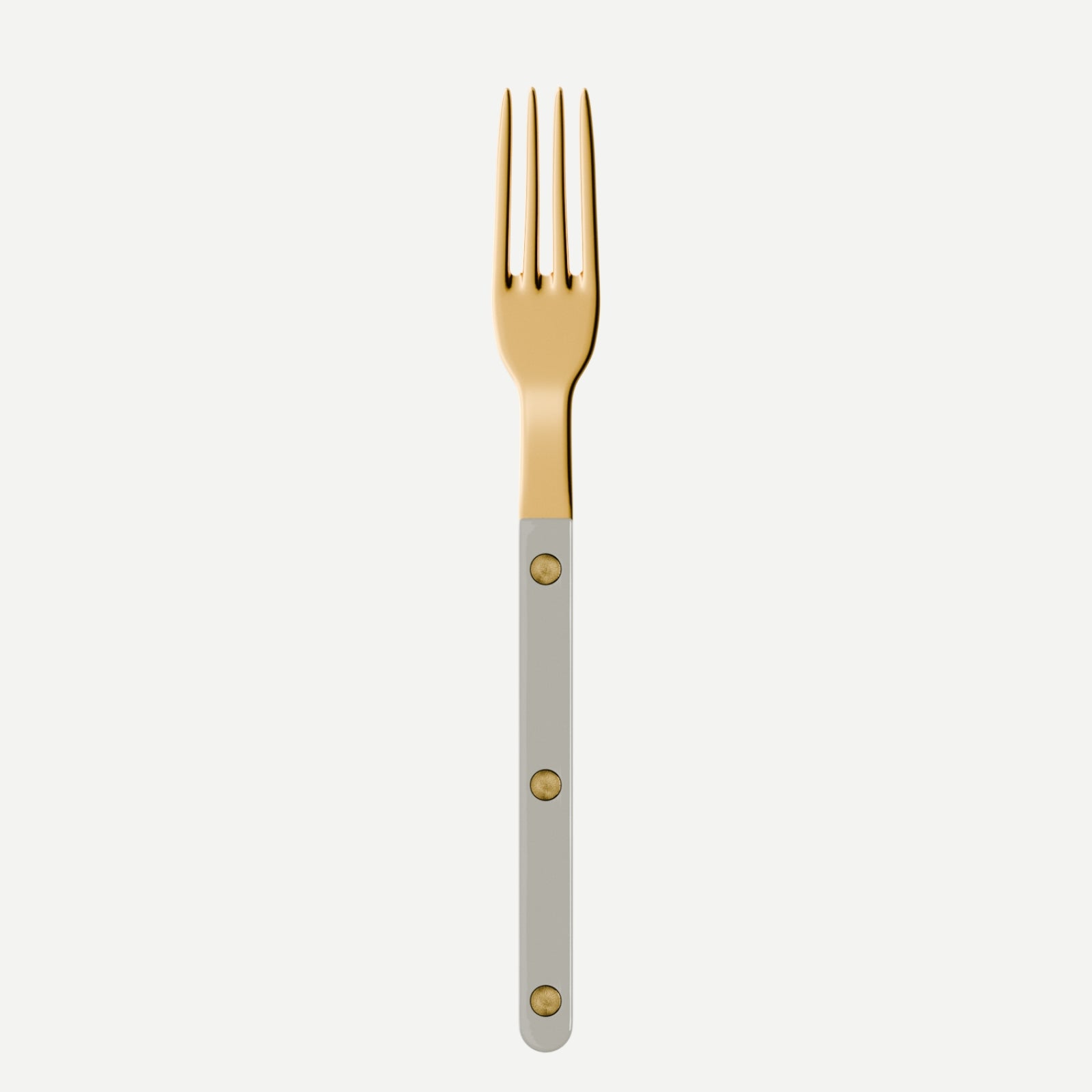 Bistrot Gold Solid, Grey - Small fork