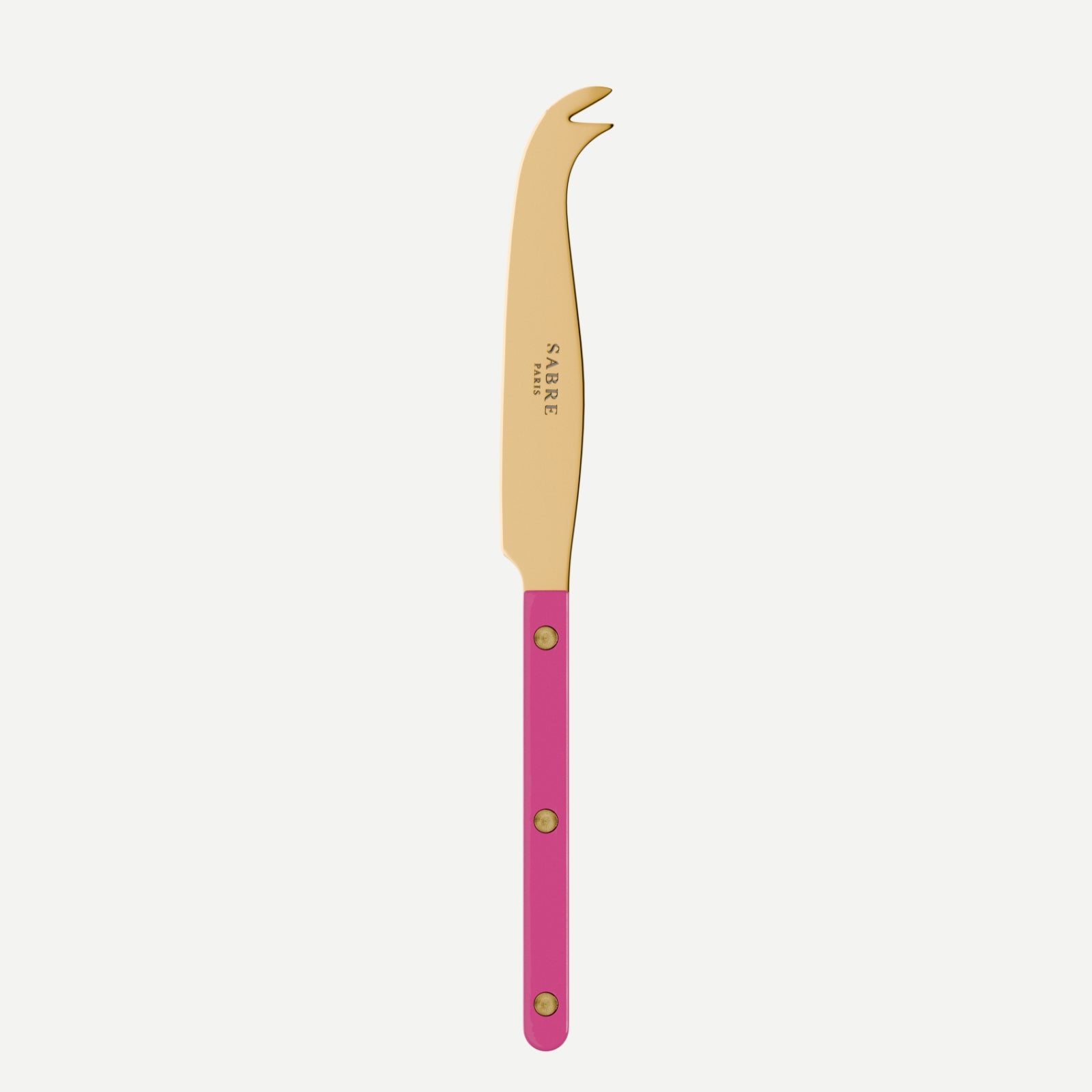 Bistrot Gold Solid, Raspberry - Cheese knife large