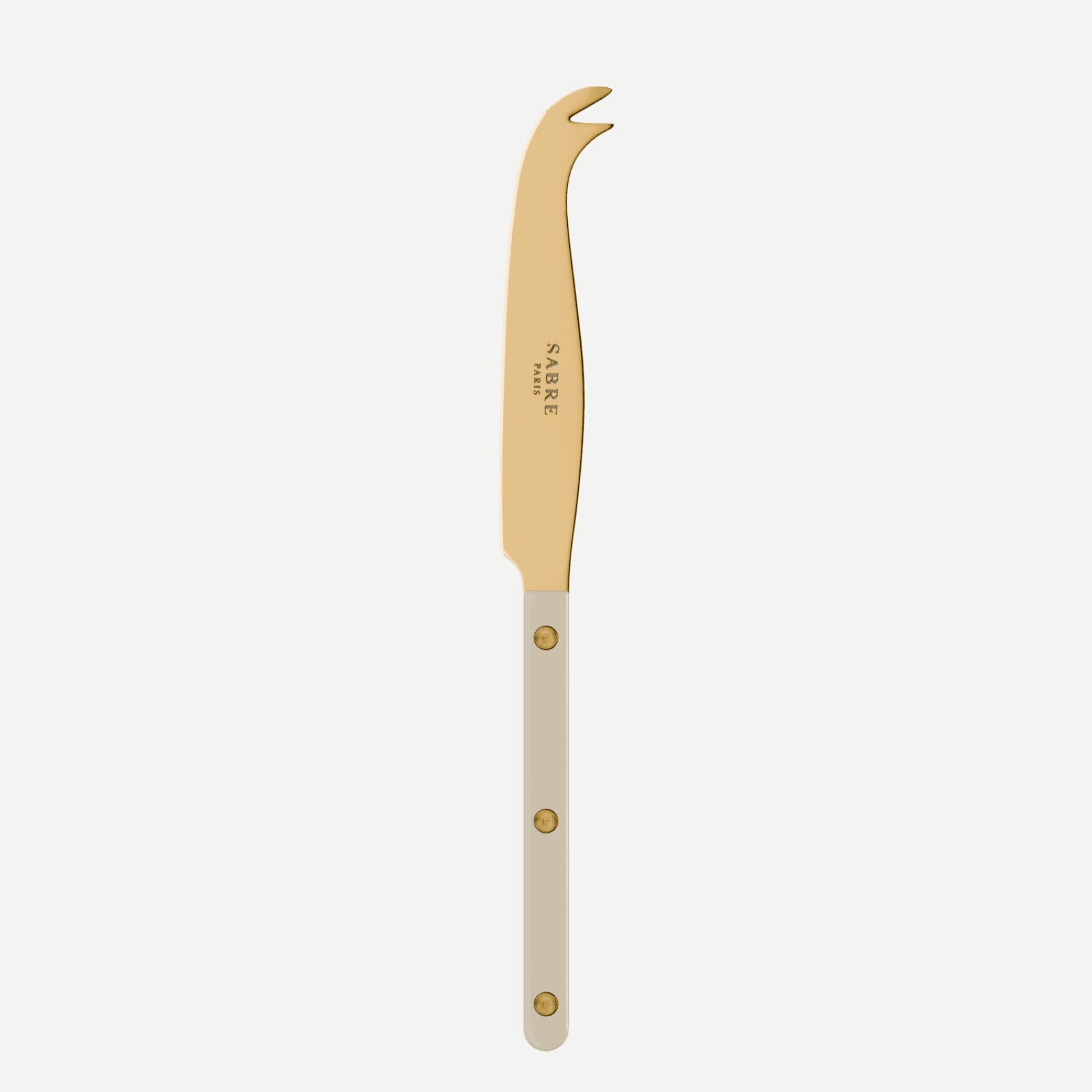 Bistrot Gold Solid, Light kaki - Cheese knife large