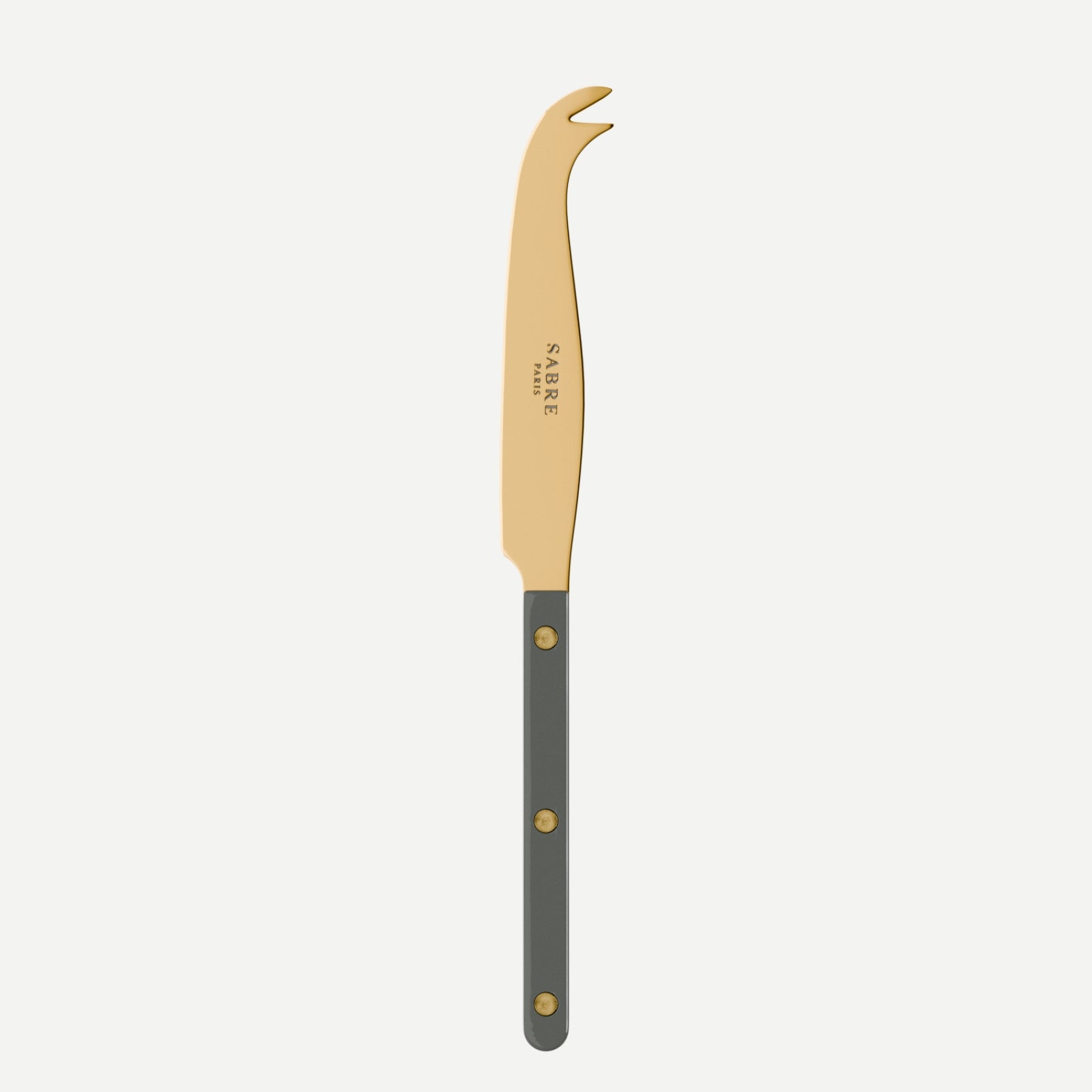 Bistrot Gold Solid, Dark grey - Cheese knife large
