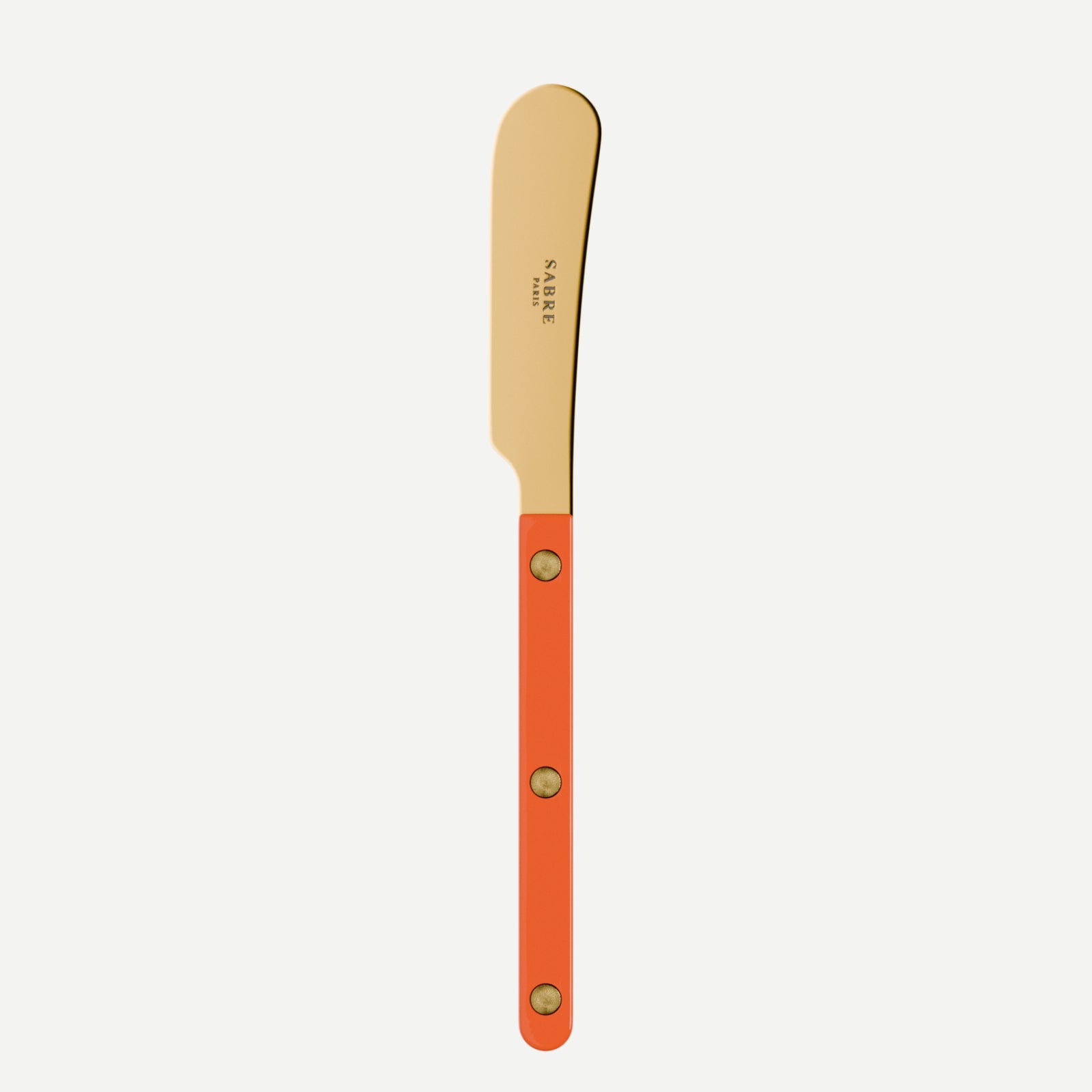 Bistrot Gold Solid, Orange - Butter spreader