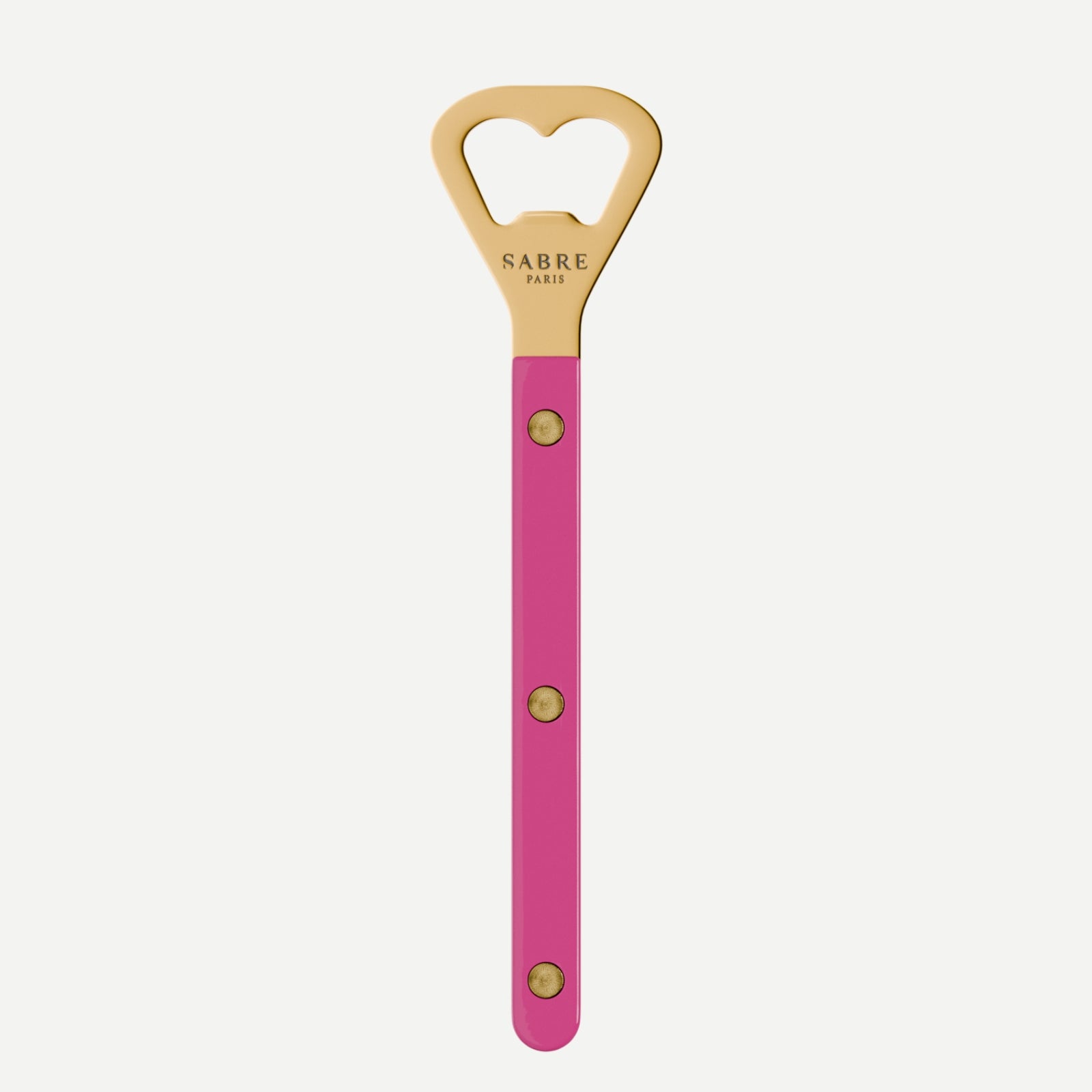 Bistrot Gold Solid, Raspberry - Bottle opener