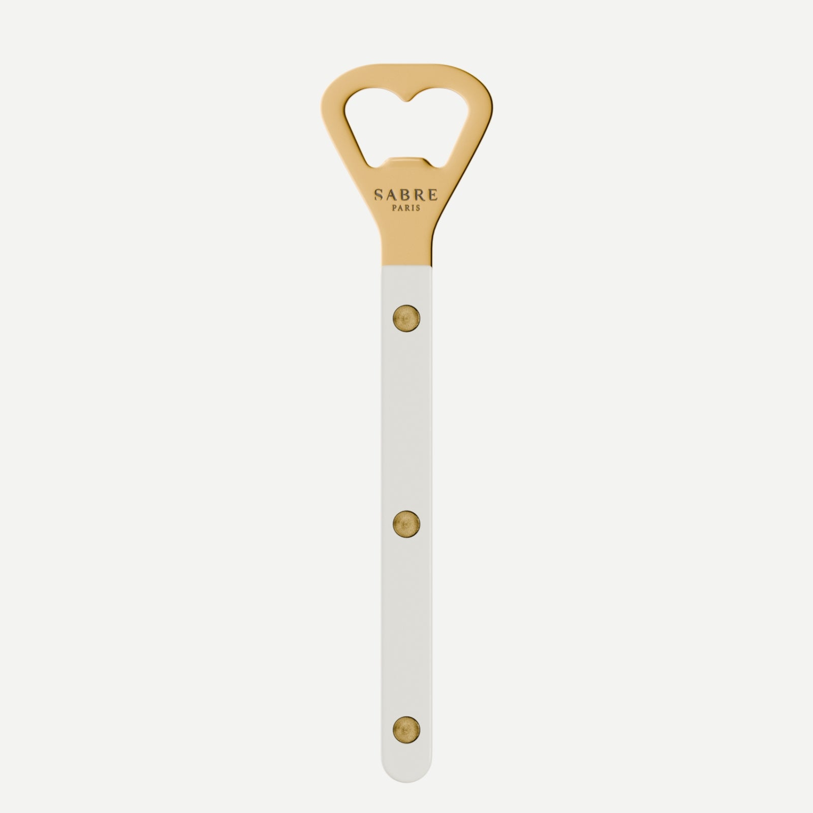 Bistrot Gold Solid, White - Bottle opener