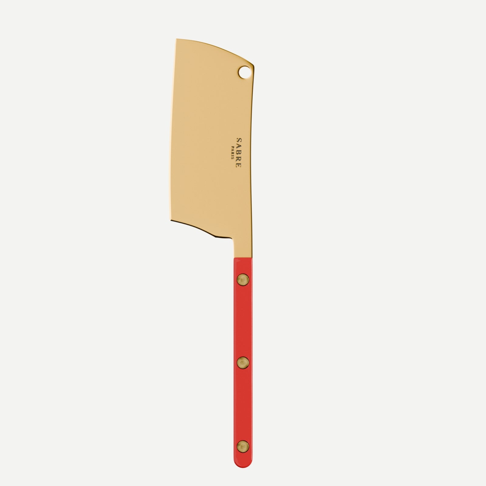 Bistrot Gold Solid, Red - Cheese cleaver