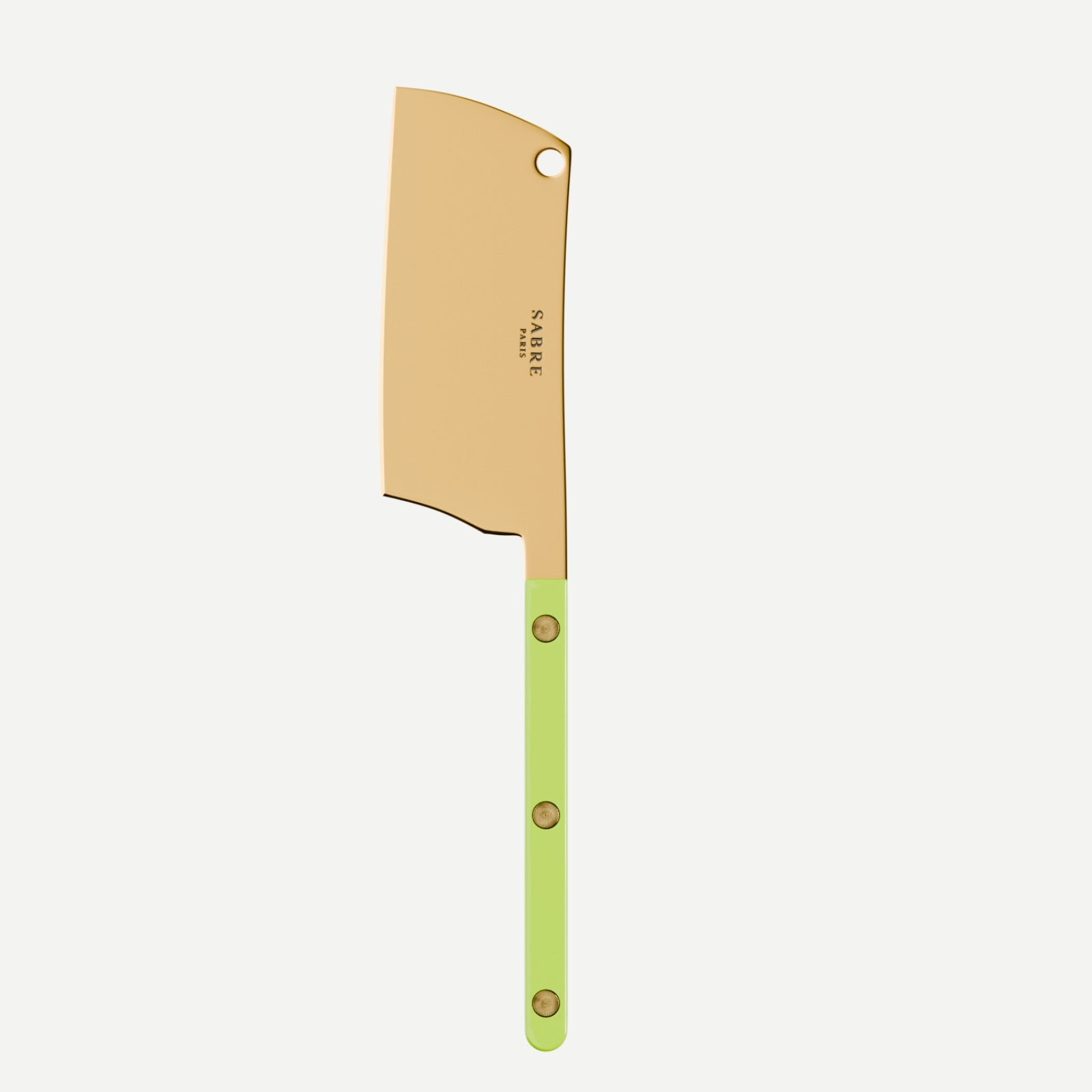 Bistrot Gold Solid, Lime - Cheese cleaver