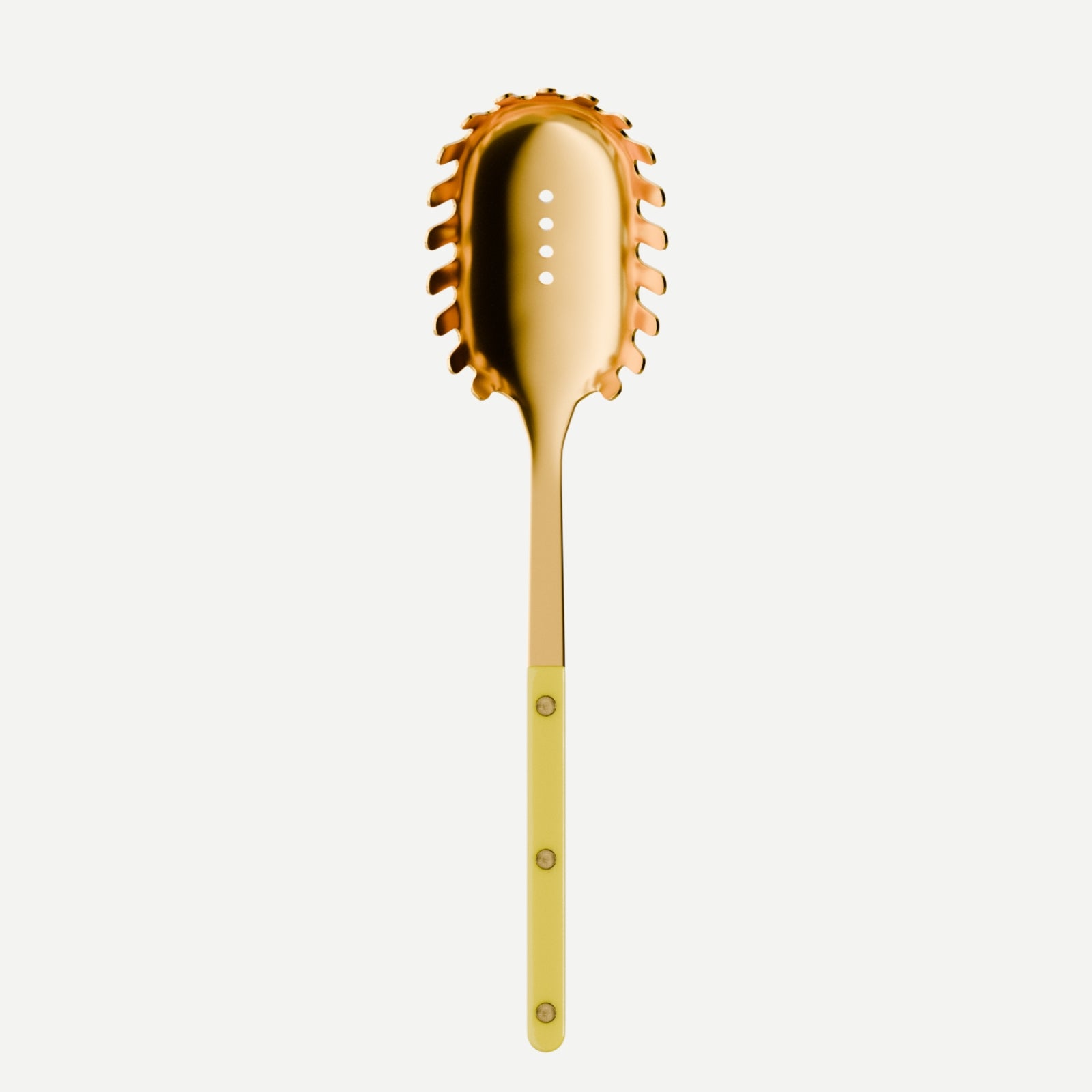 Bistrot Gold Solid, Yellow - Spaghetti spoon