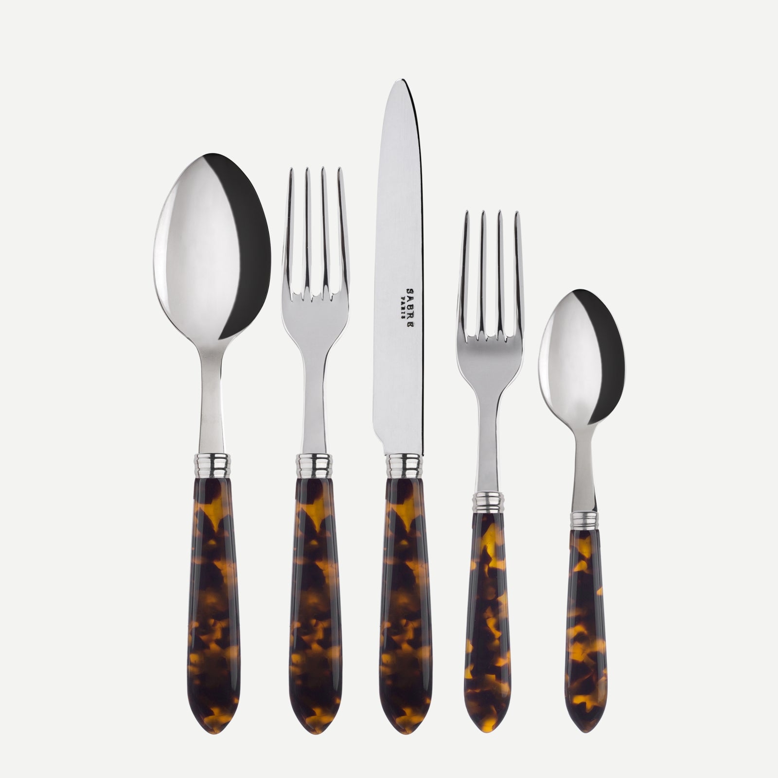 Sabre Cutlery Set of 5 - Tortoise