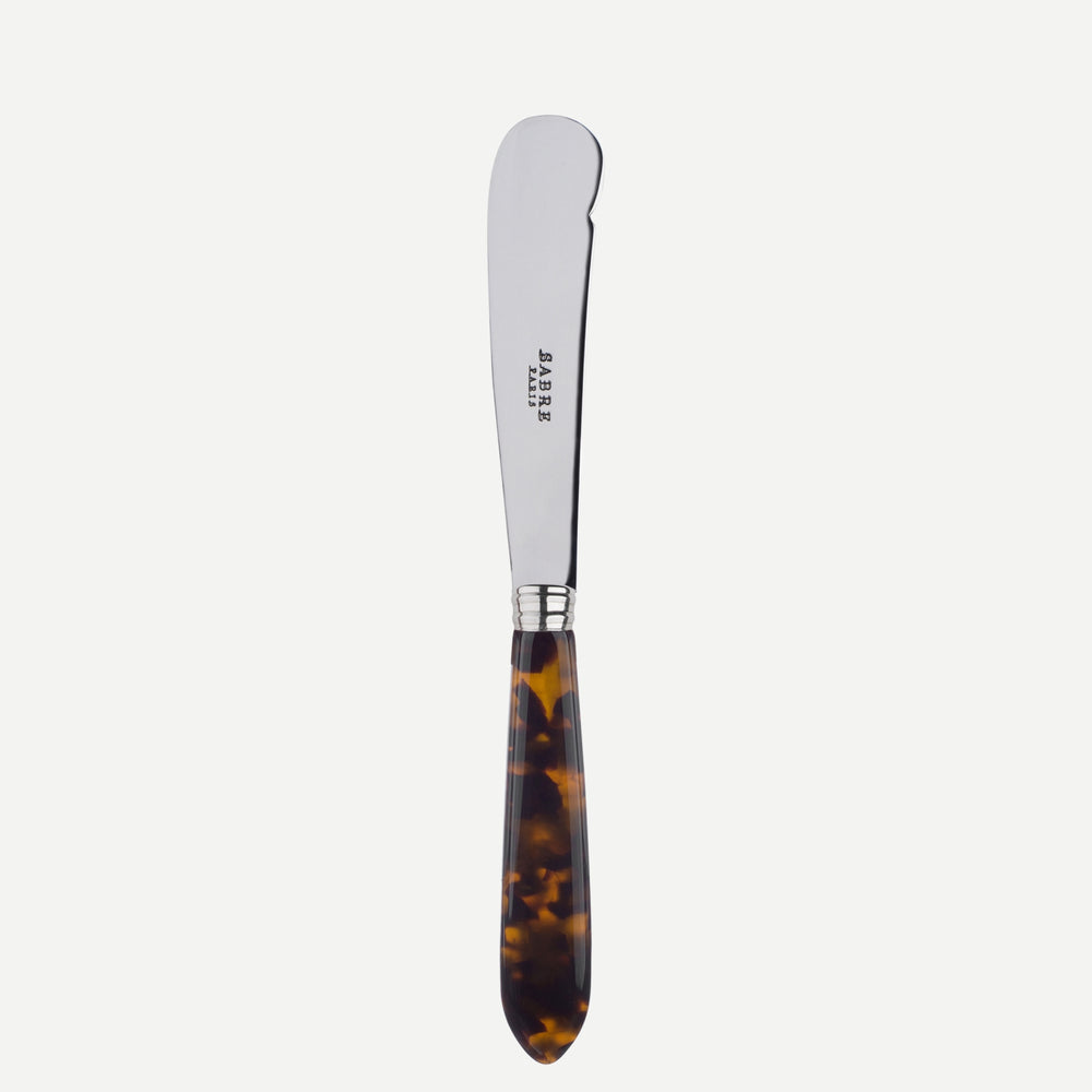 Sabre Butter Knife - Tortoise, Faux Tortoise