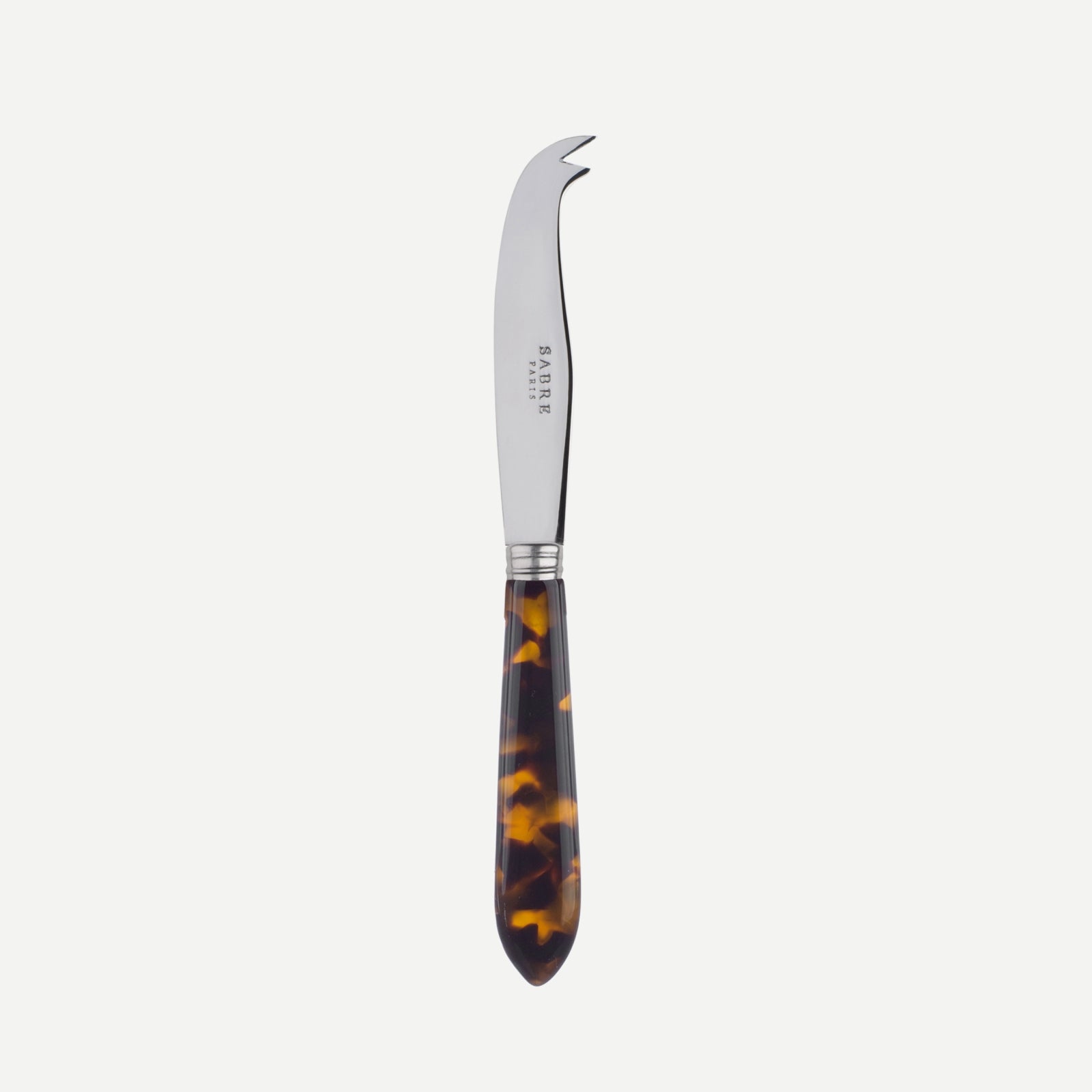 Sabre Tortoise Cheese Knife, Small