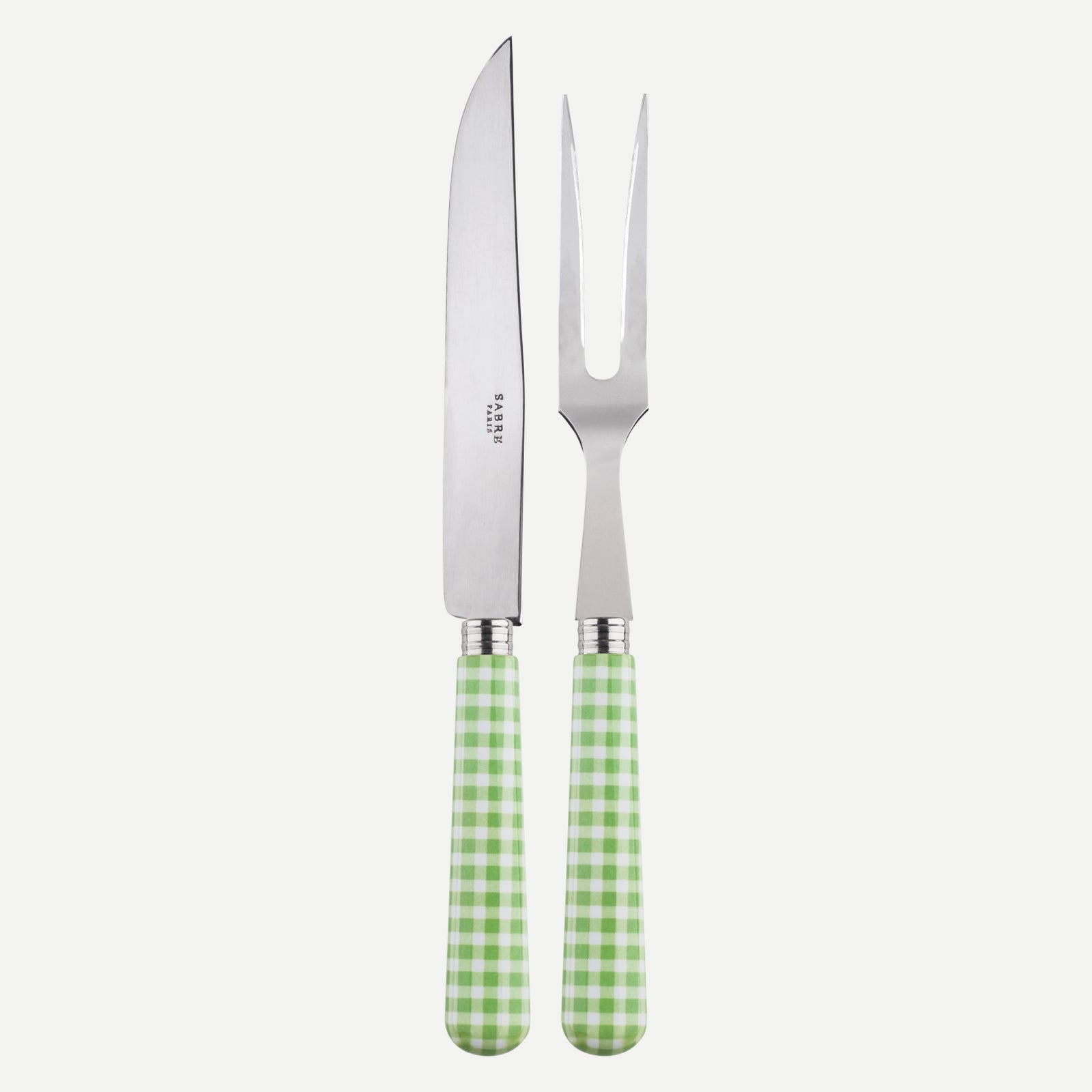 Gingham, Garden green