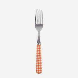 Gingham, Orange