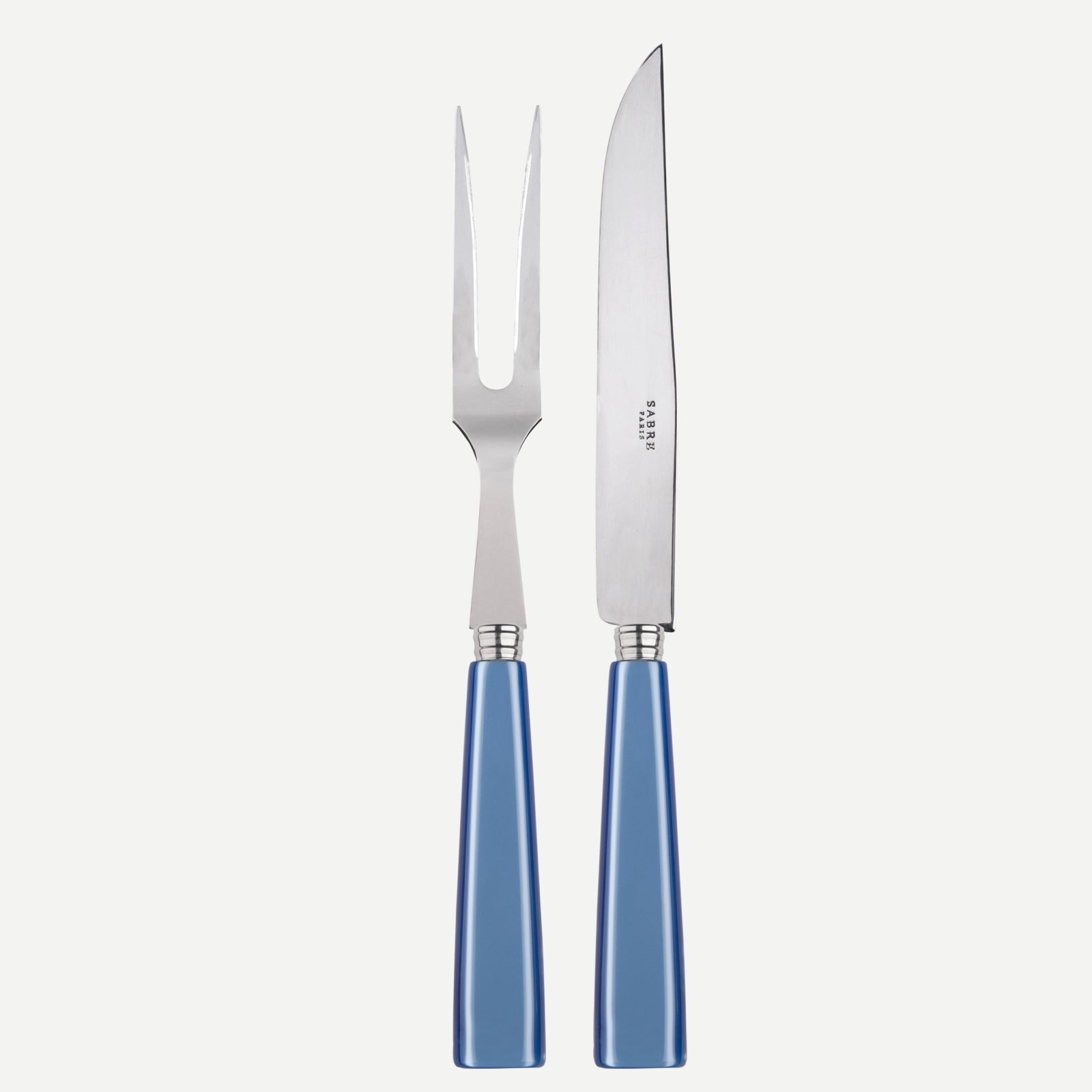 Carving set, Icône, Light blue