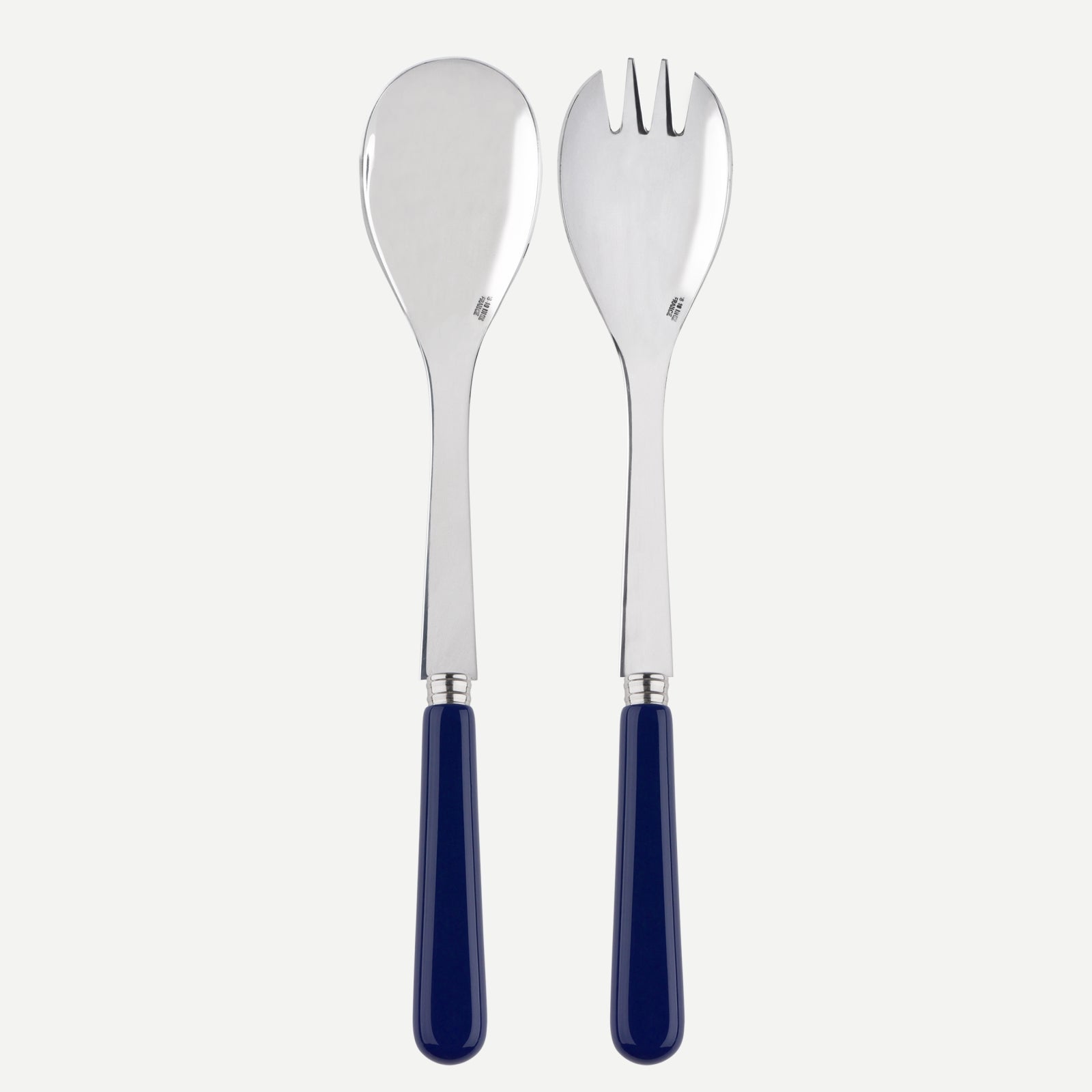 Sabre Pop Salad Cutlery Set, Navy blue