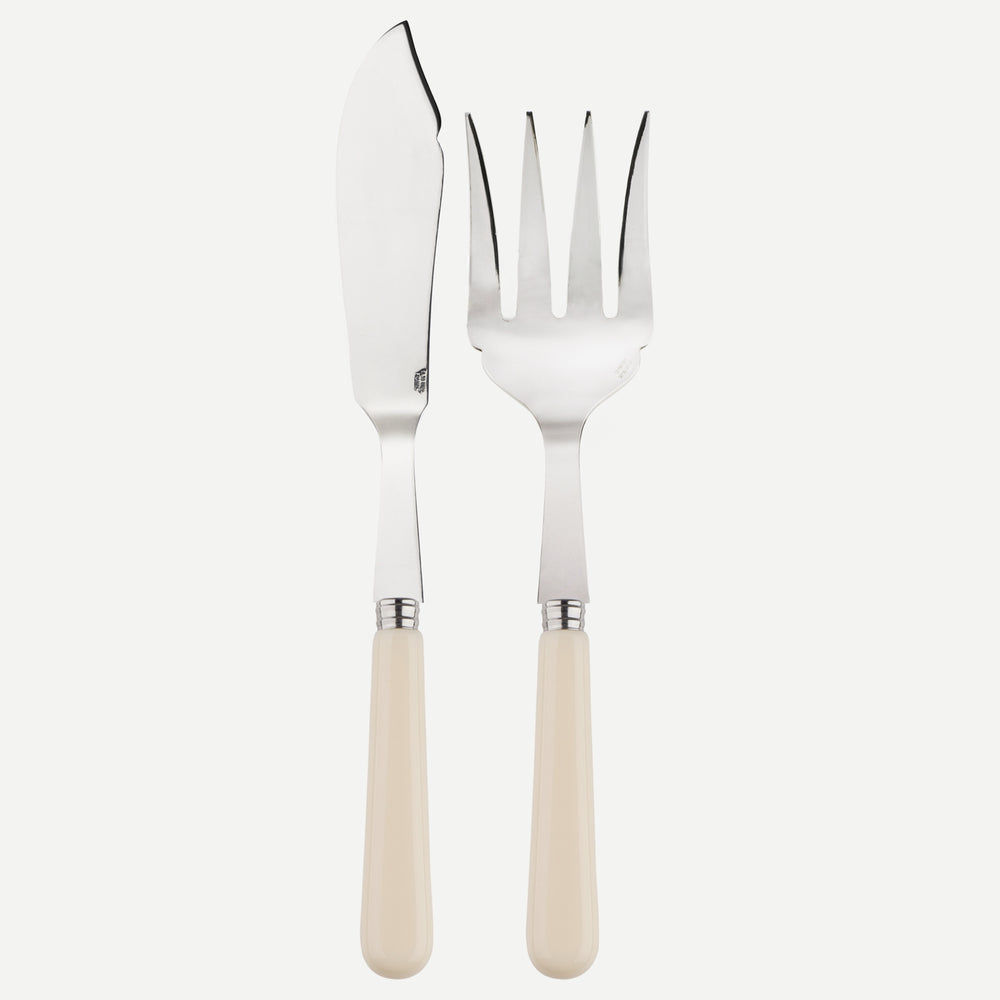 Fish serving set