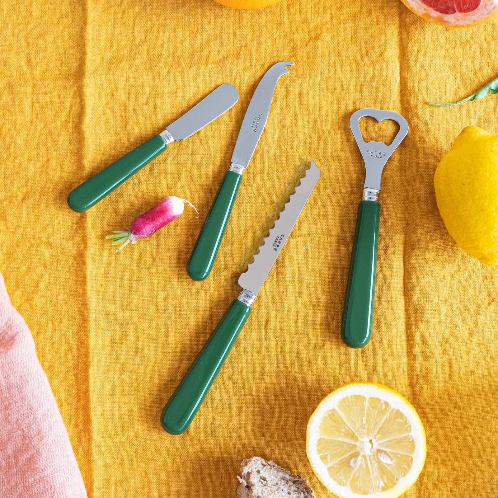 Pop unis, Green - Aperitif set