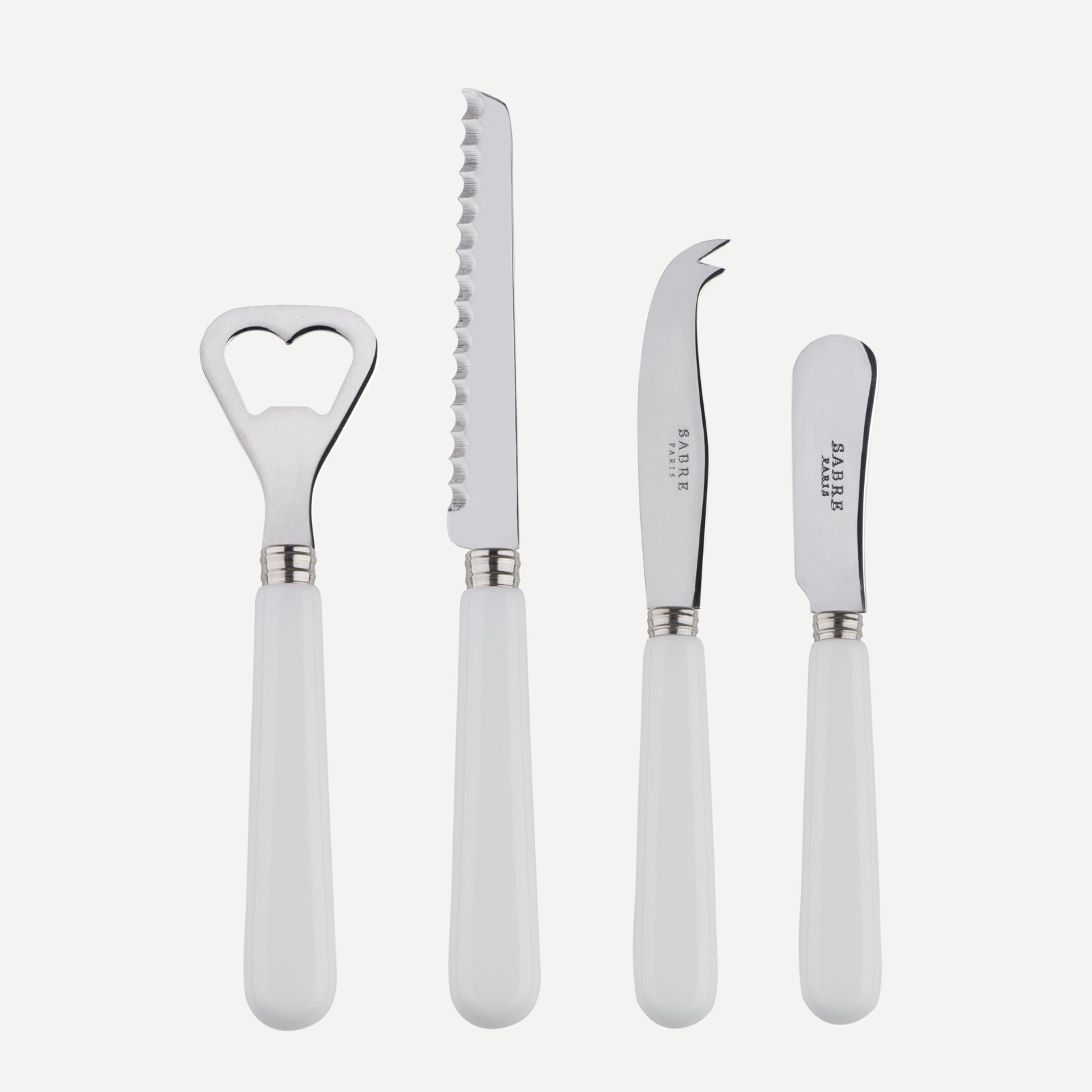 Pop unis, White - Aperitif set