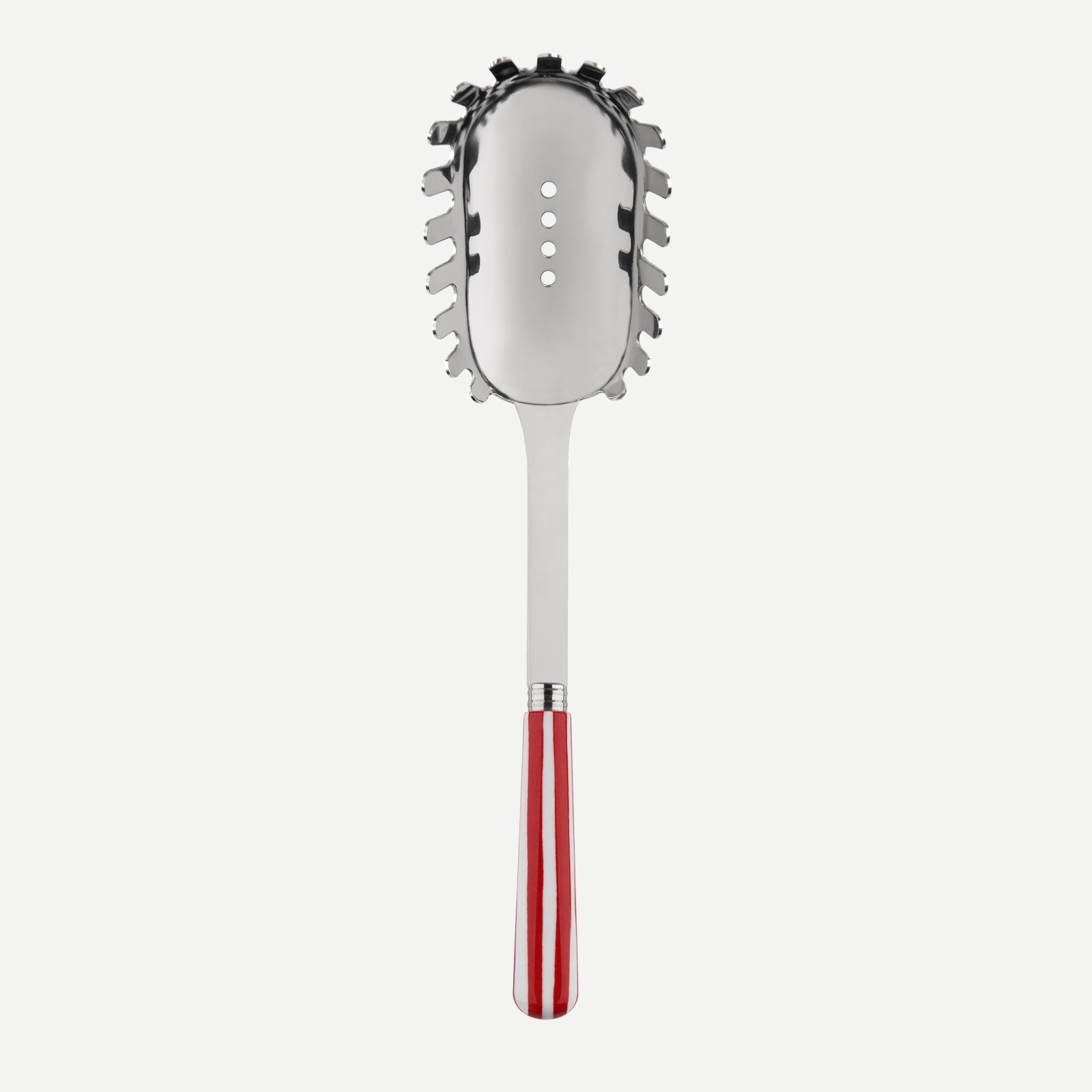 Red Stripe Spaghetti Spoon