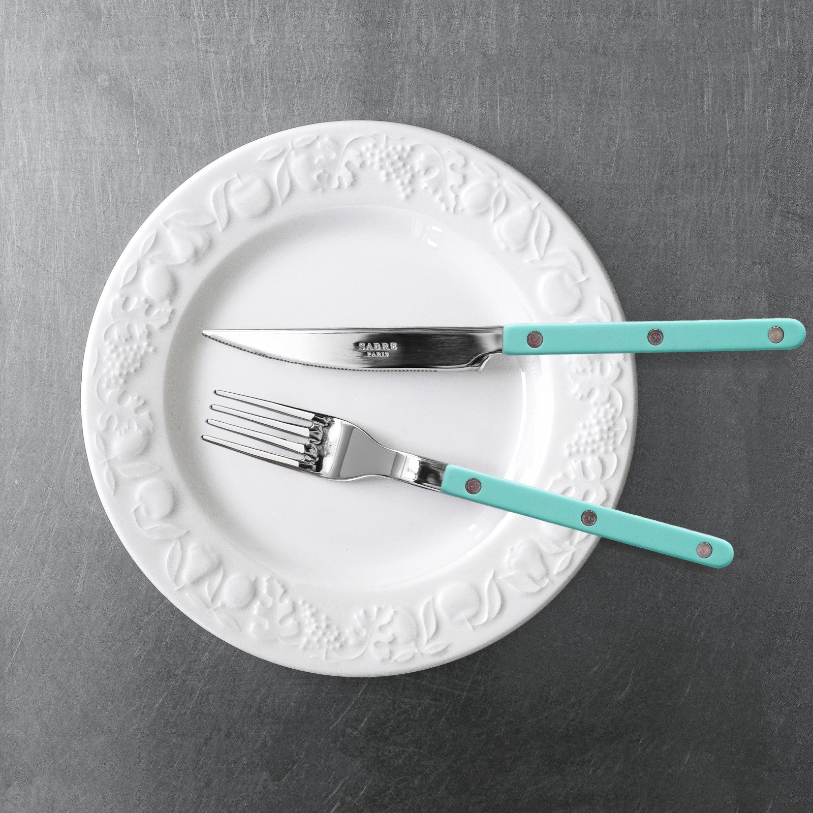 Bistrot Solid, Pastel green - Dinner knife