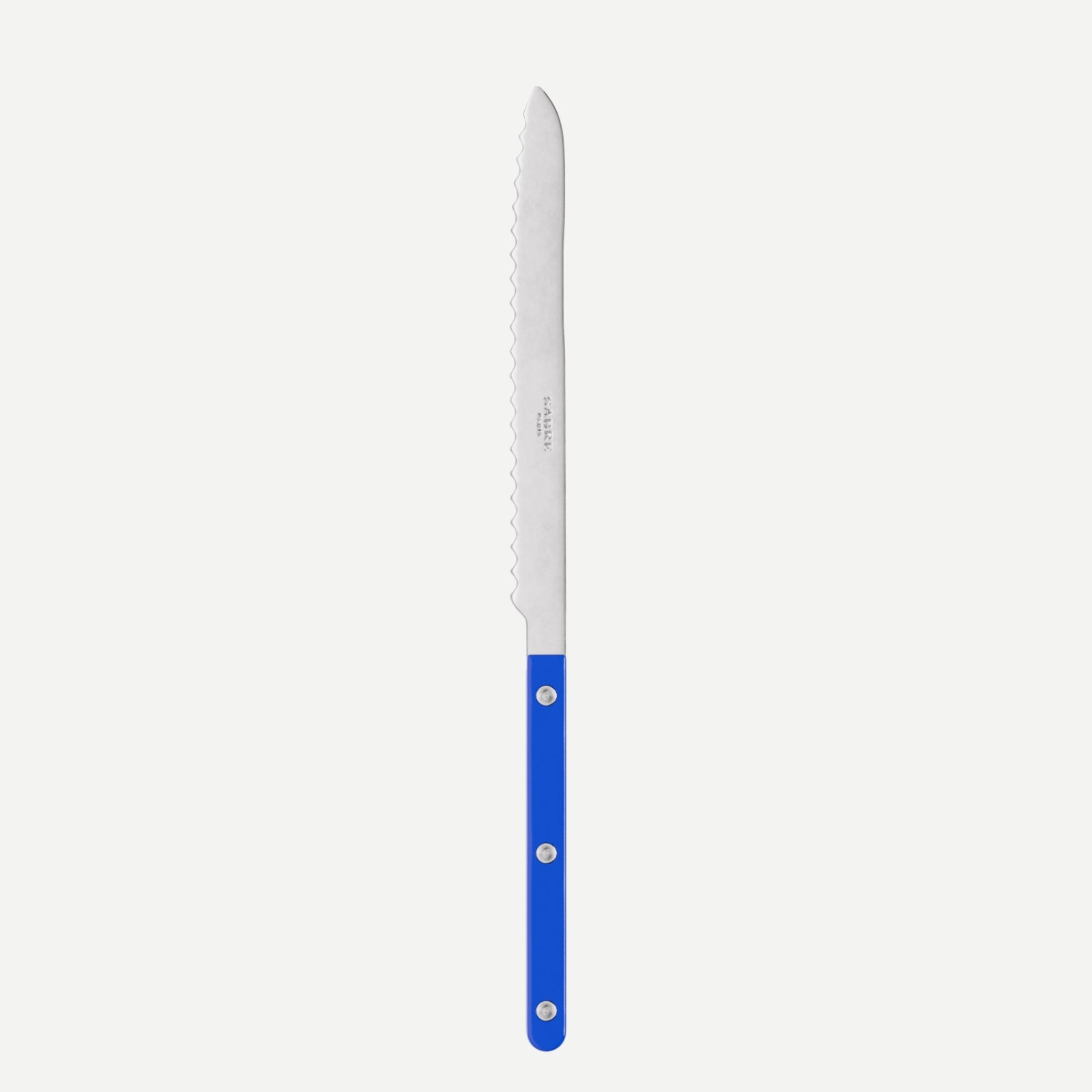 Sabre Bistrot Solid - Bread knife in Lapis Blue, shiny