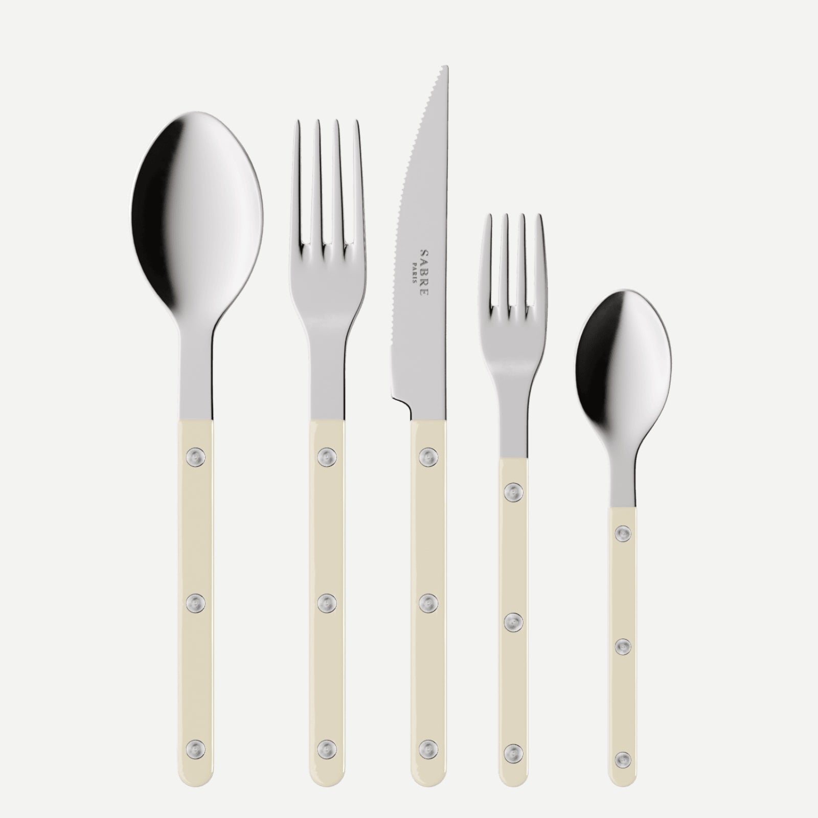 Bistrot Solid, Ivory (20 pieces cutlery set)