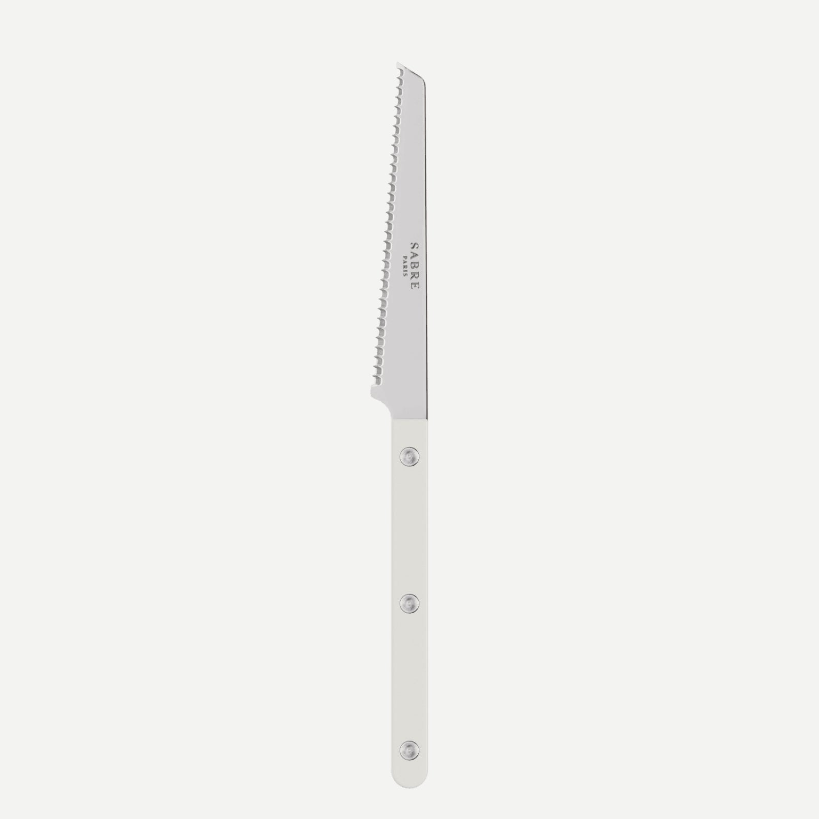 Tomato knife, Bistrot Solid, White