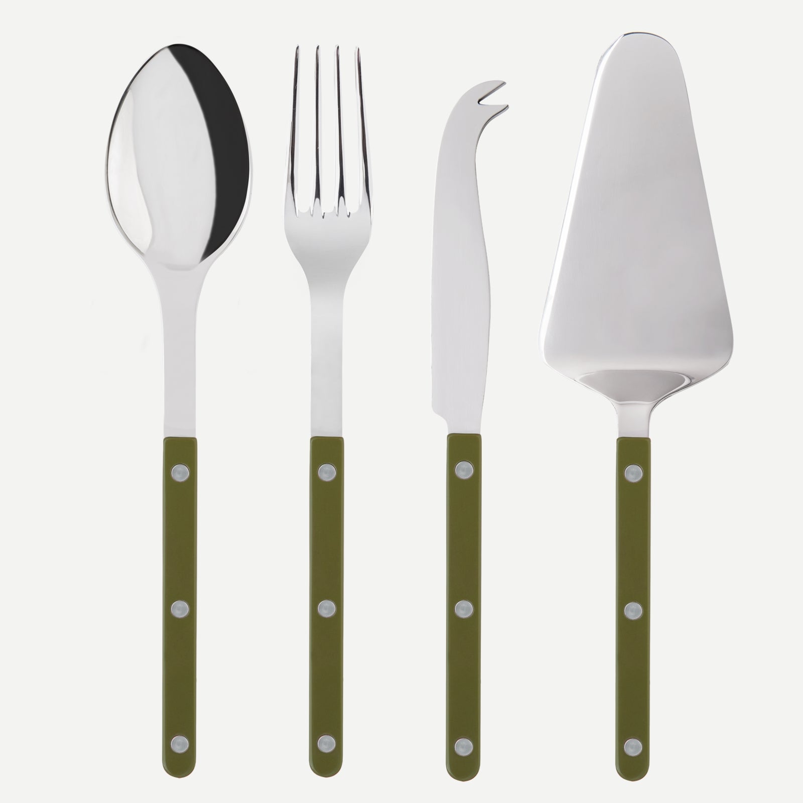 Bistrot shiny solid, Green fern