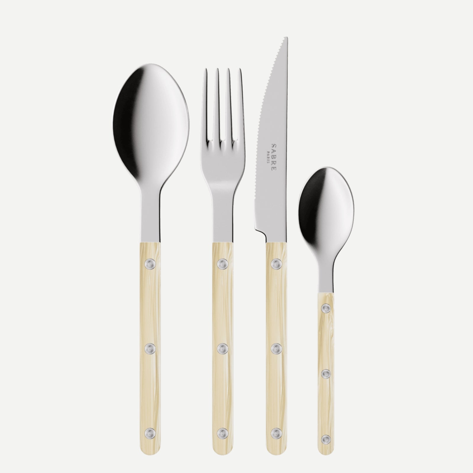 SABRE Cutlery Set (Bistrot Horn, Faux Horn)