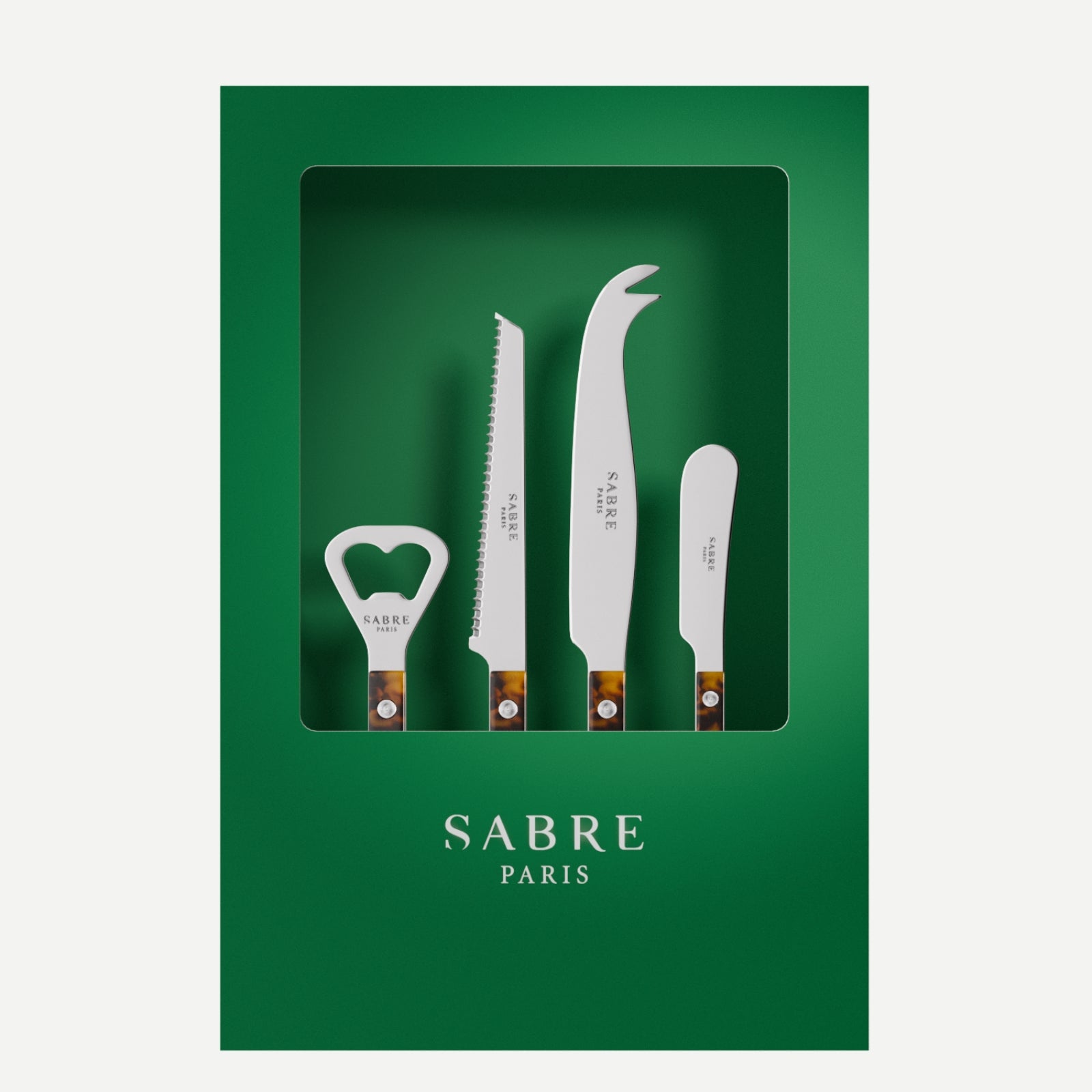 Bistrot Tortoise, Faux Tortoise - Box of Aperitif Set