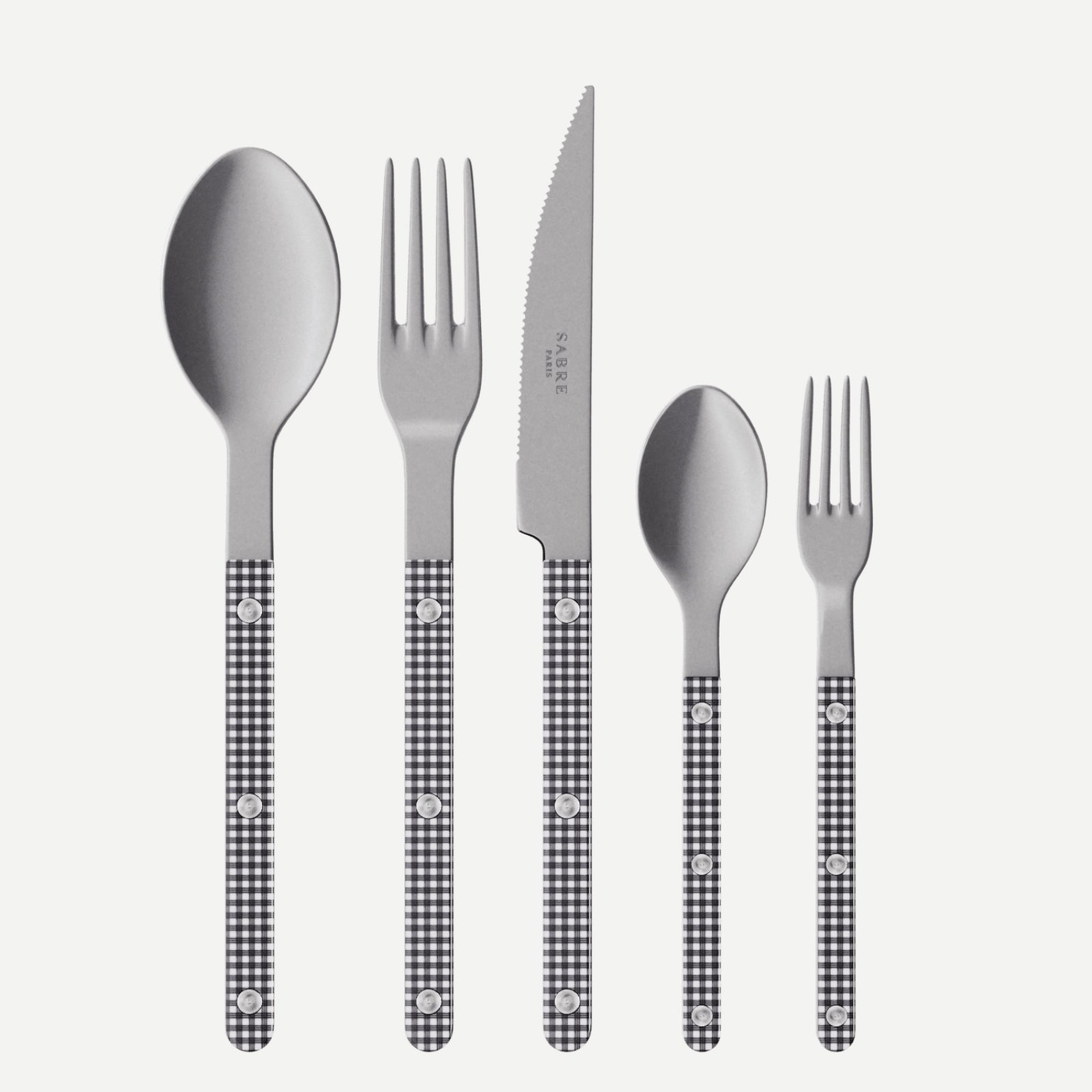 Bistrot Vintage Gingham, Black