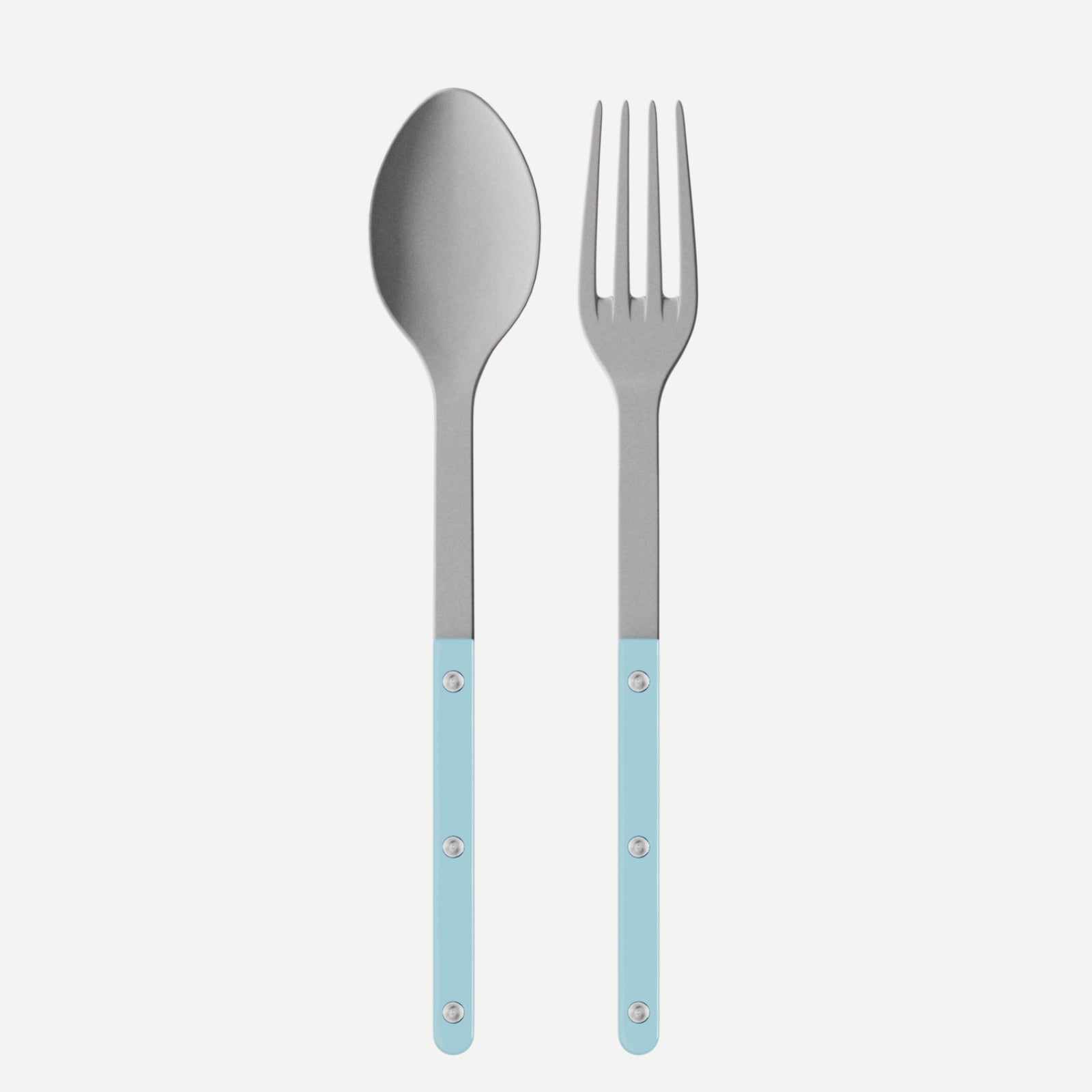 Bistrot Vintage Solid, Pastel blue - Serving set