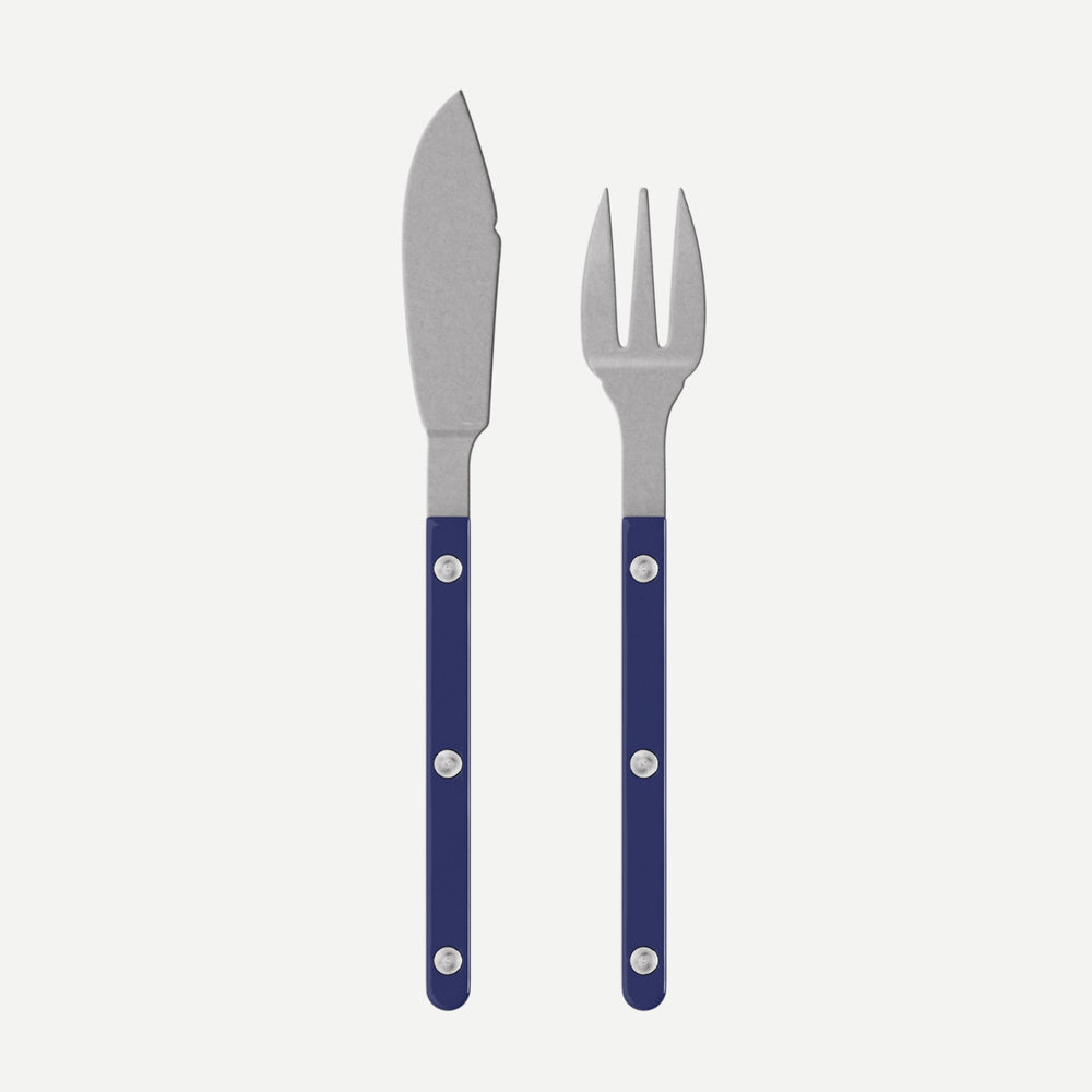 Bistrot Vintage Solid, Navy blue