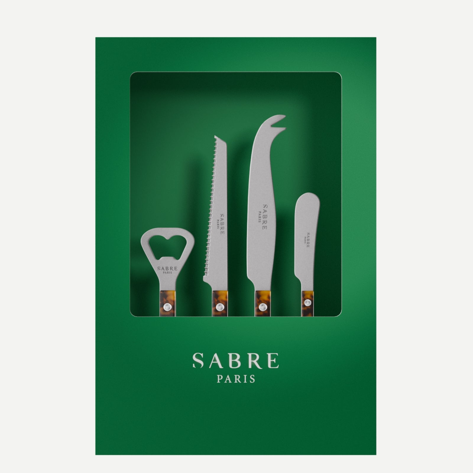 Bistrot Vintage Tortoise, Faux Tortoise - Box of Aperitif Set