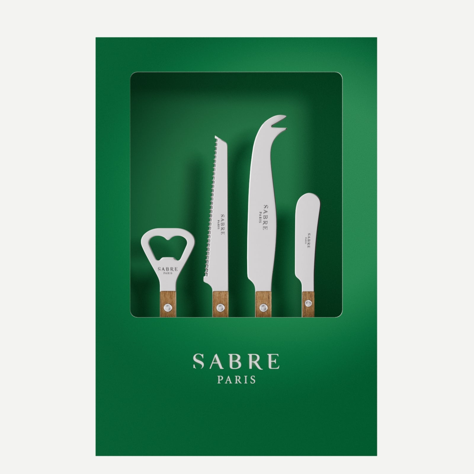 Bistrot Teak, Teak - Box of Aperitif Set