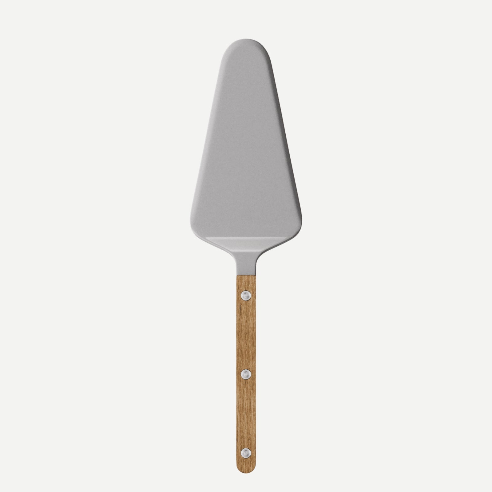 Teak Tart Server